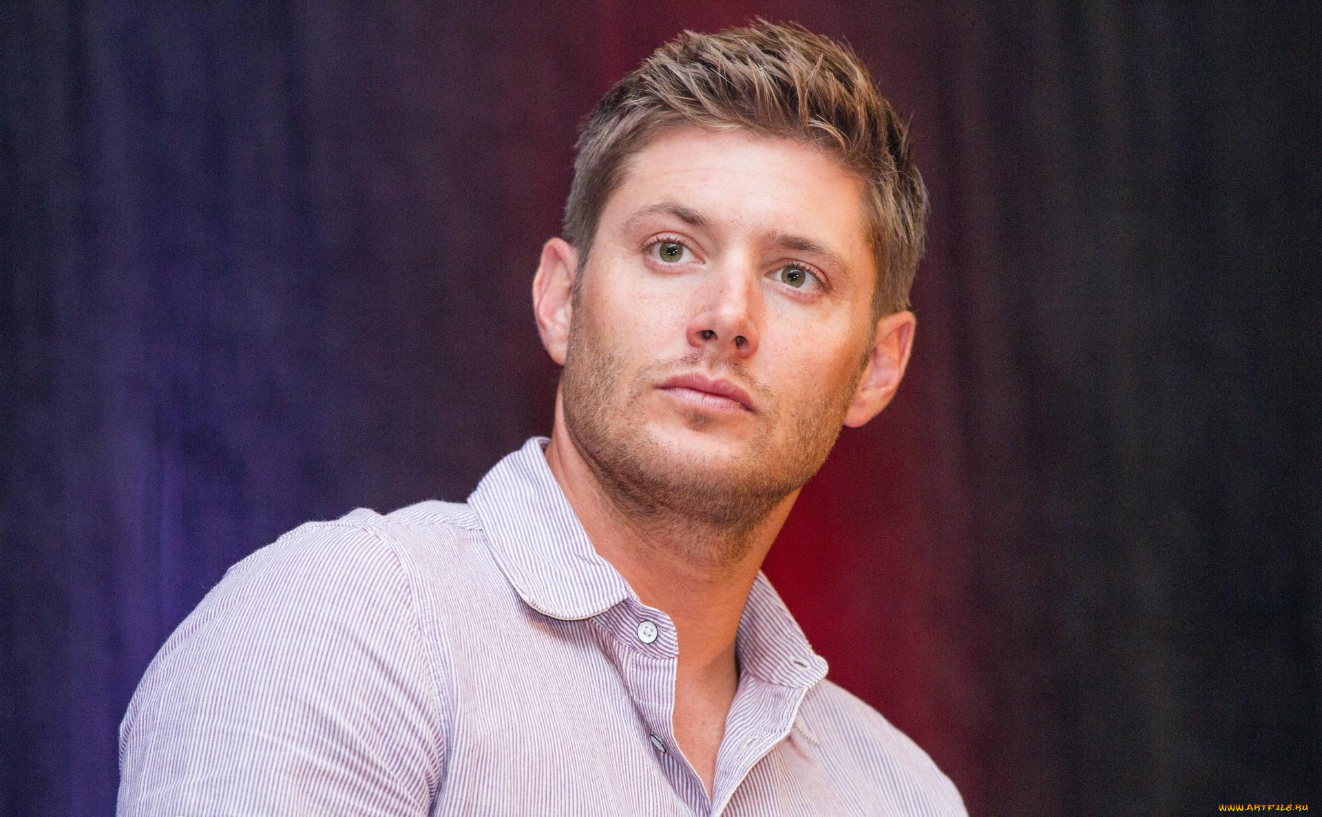 мужчины, jensen, ackles, щетина, рубашка, взгляд, актер, дженсен, аклс