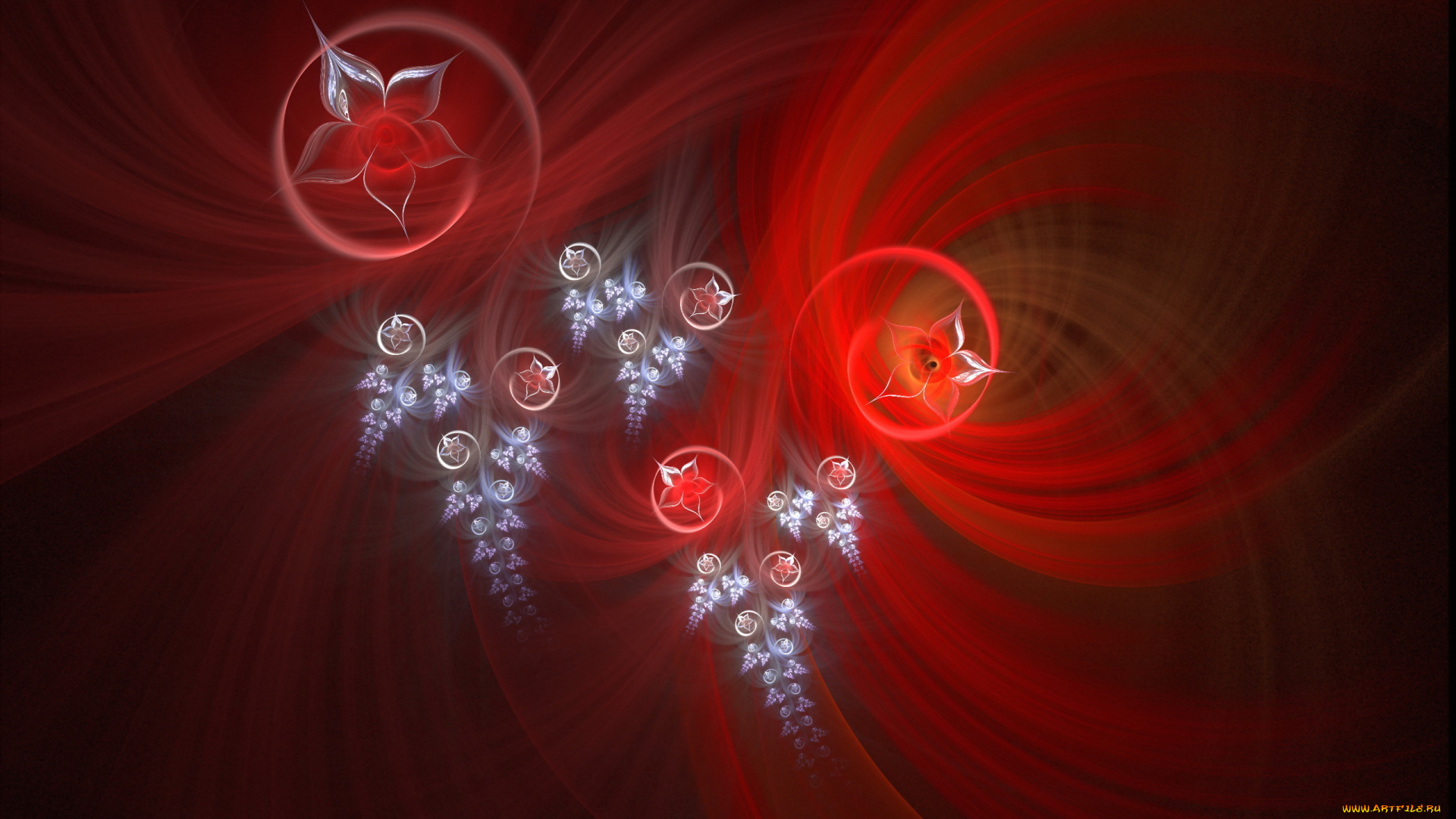 3д, графика, фракталы, , fractal, цвета, фон, узор