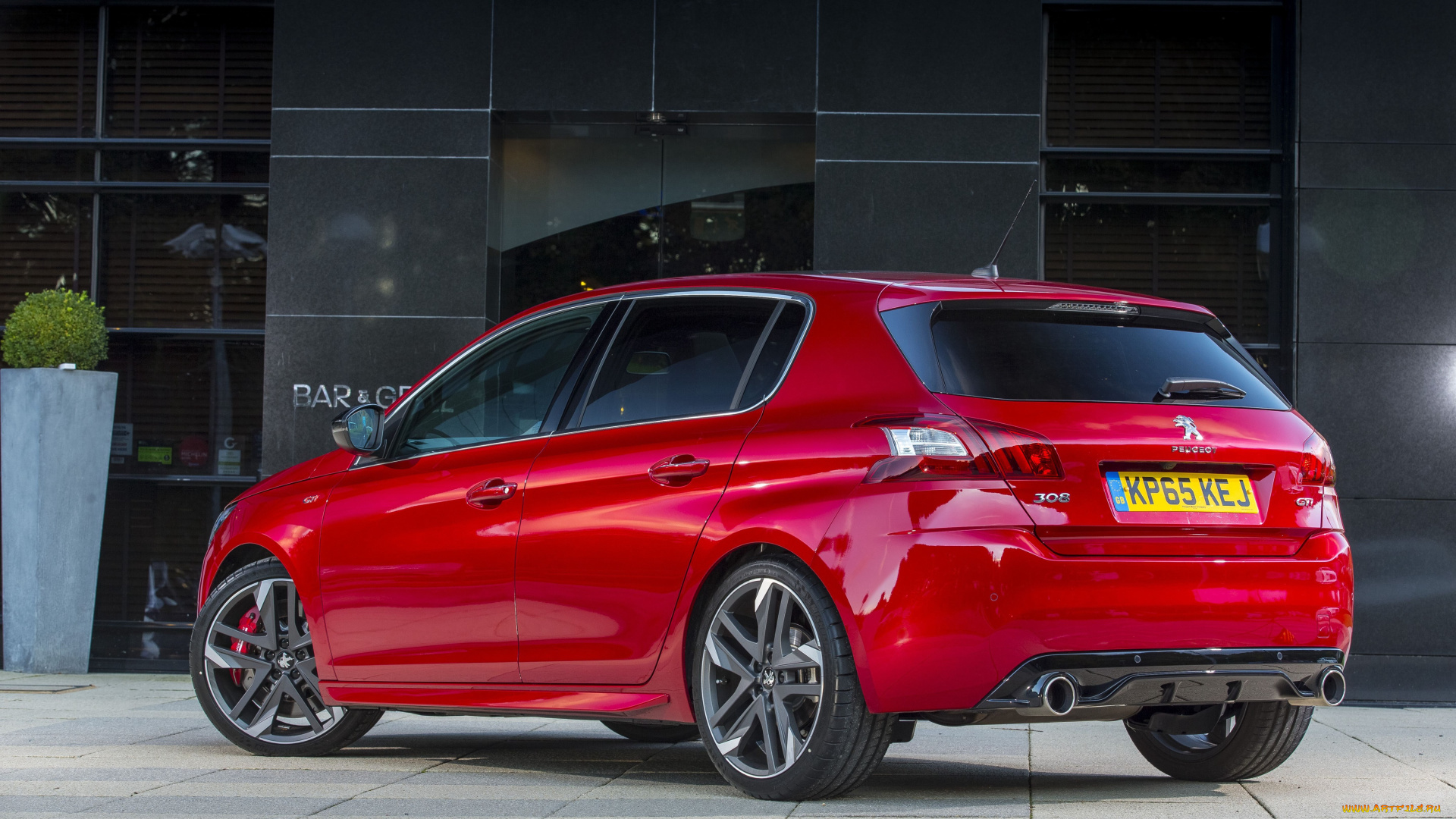 автомобили, peugeot, 308, gti, красный, 2015г, uk-spec
