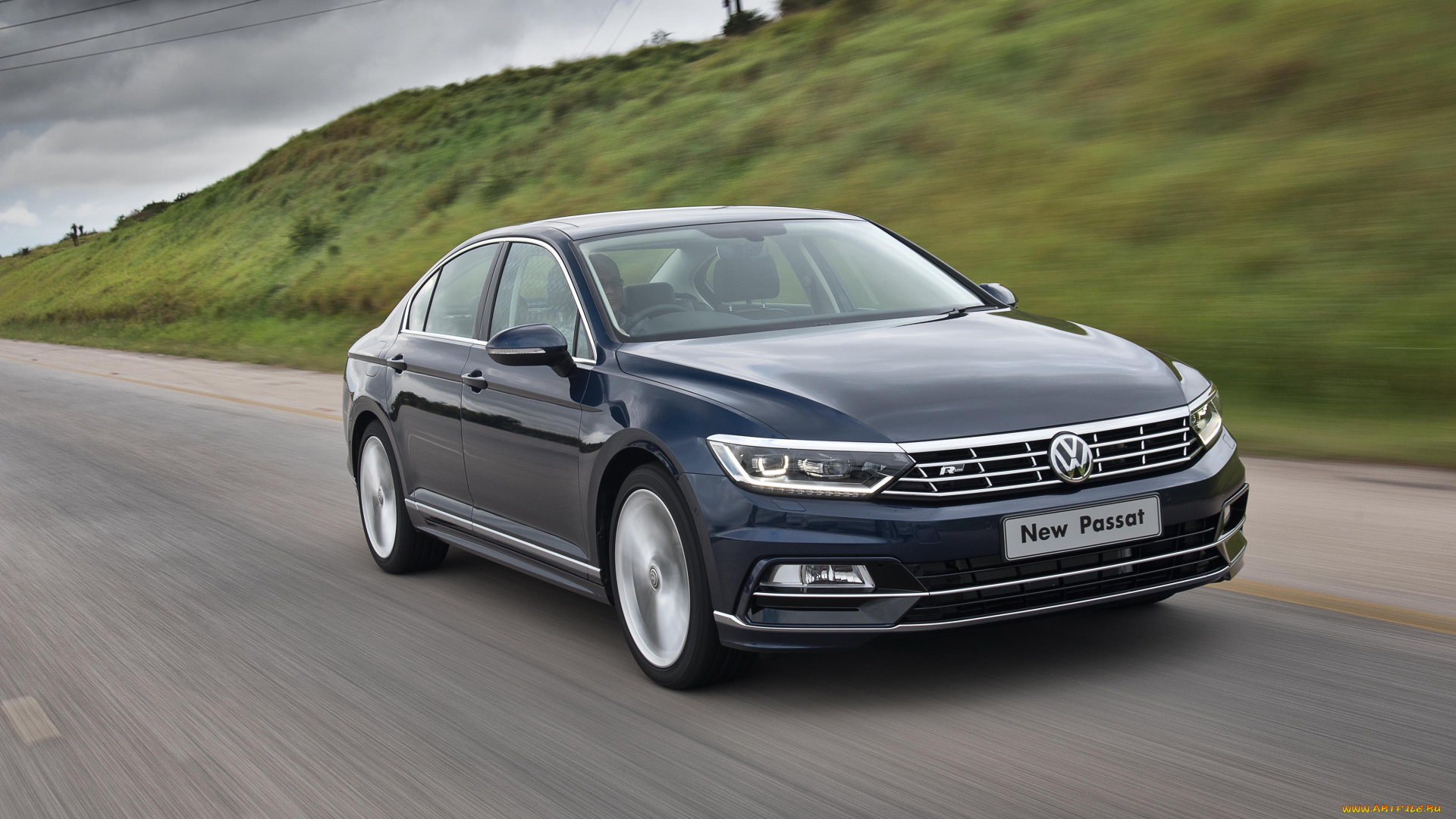автомобили, volkswagen, 2015г, b8, za-spec, passat, r-line