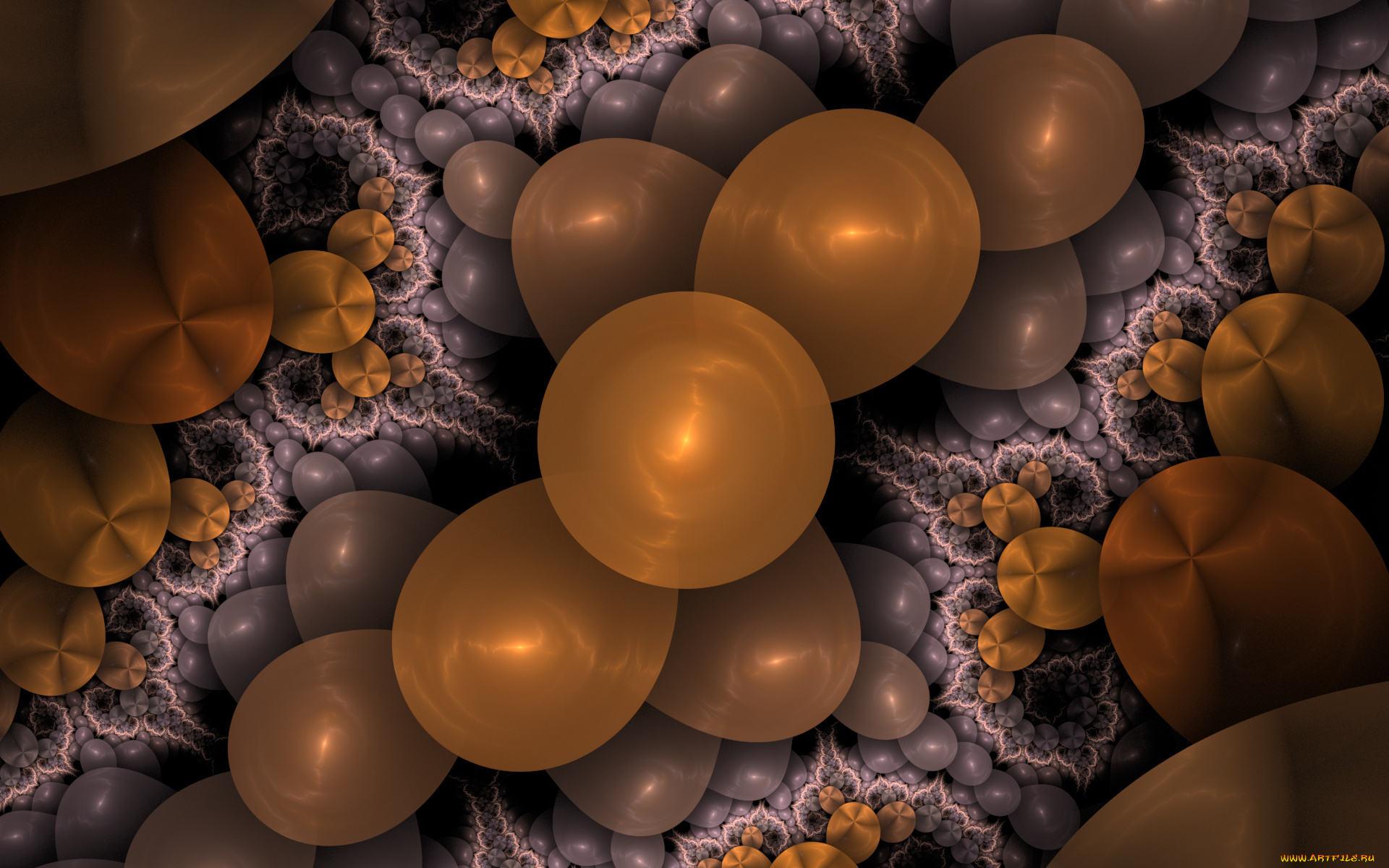 3д, графика, фракталы, , fractal, узор, цвета, фон