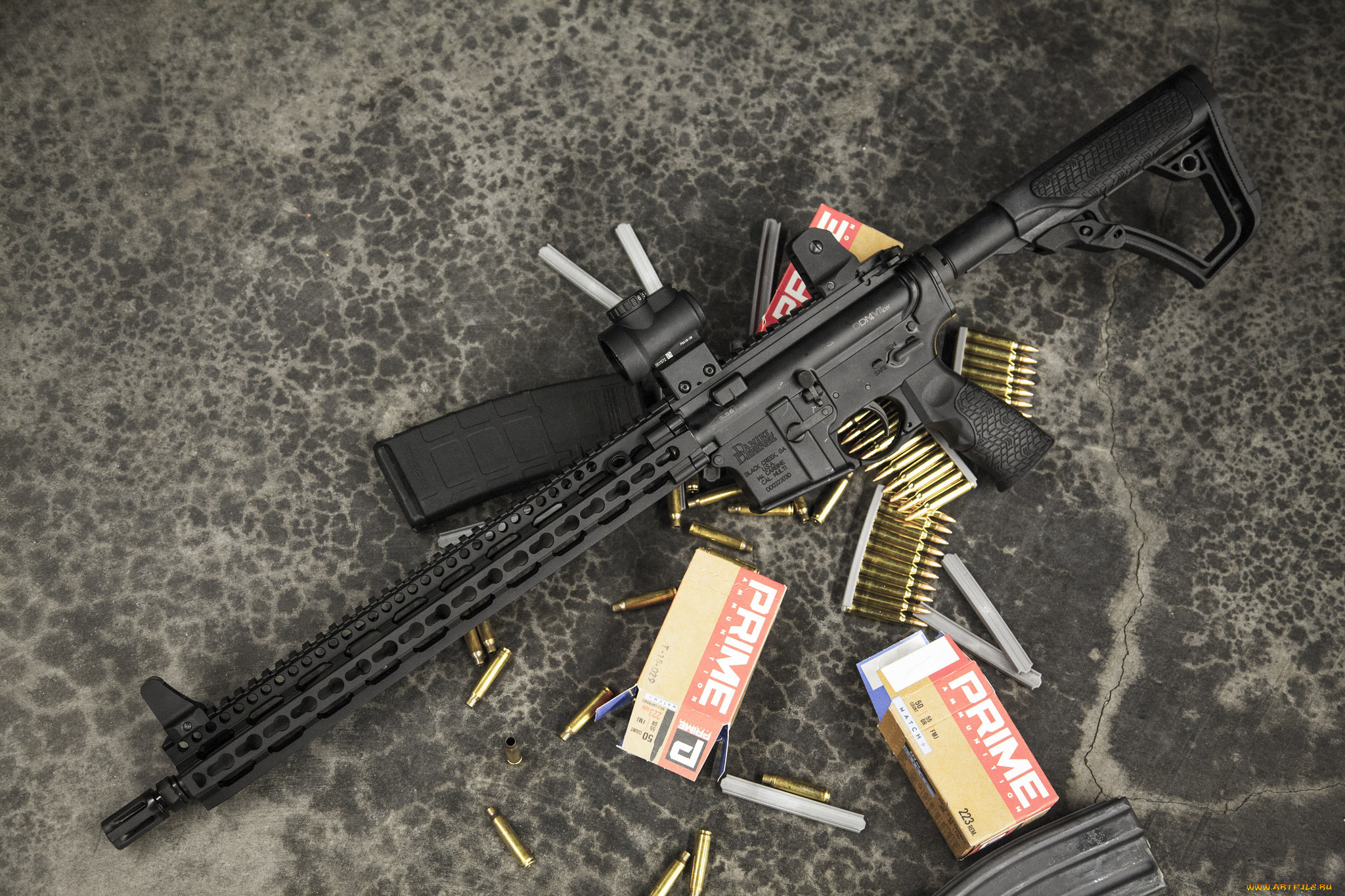 оружие, автоматы, карабин, штурмовая, винтовка, m4