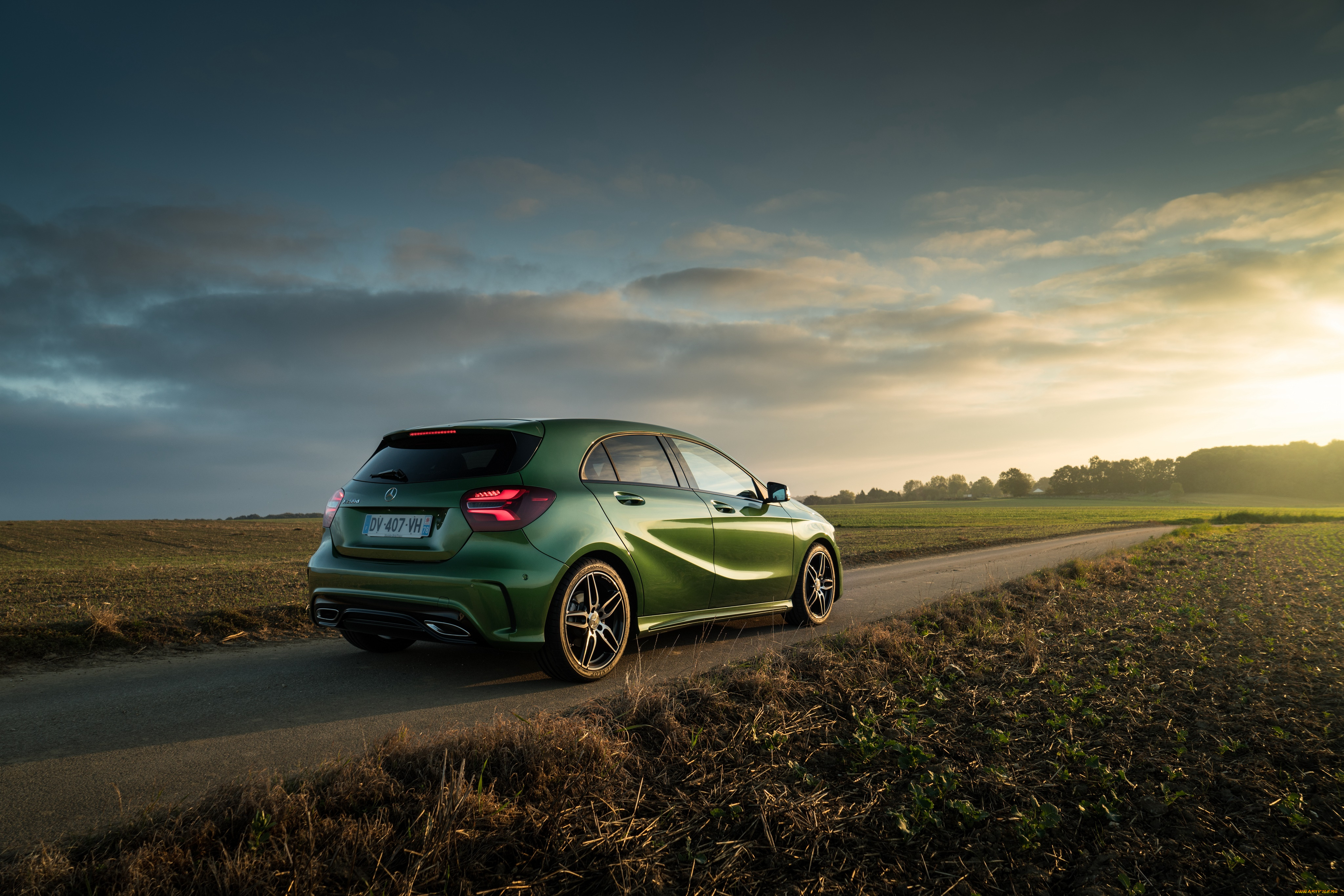 автомобили, mercedes-benz, w176, line, 2015г, a, 200, d, amg