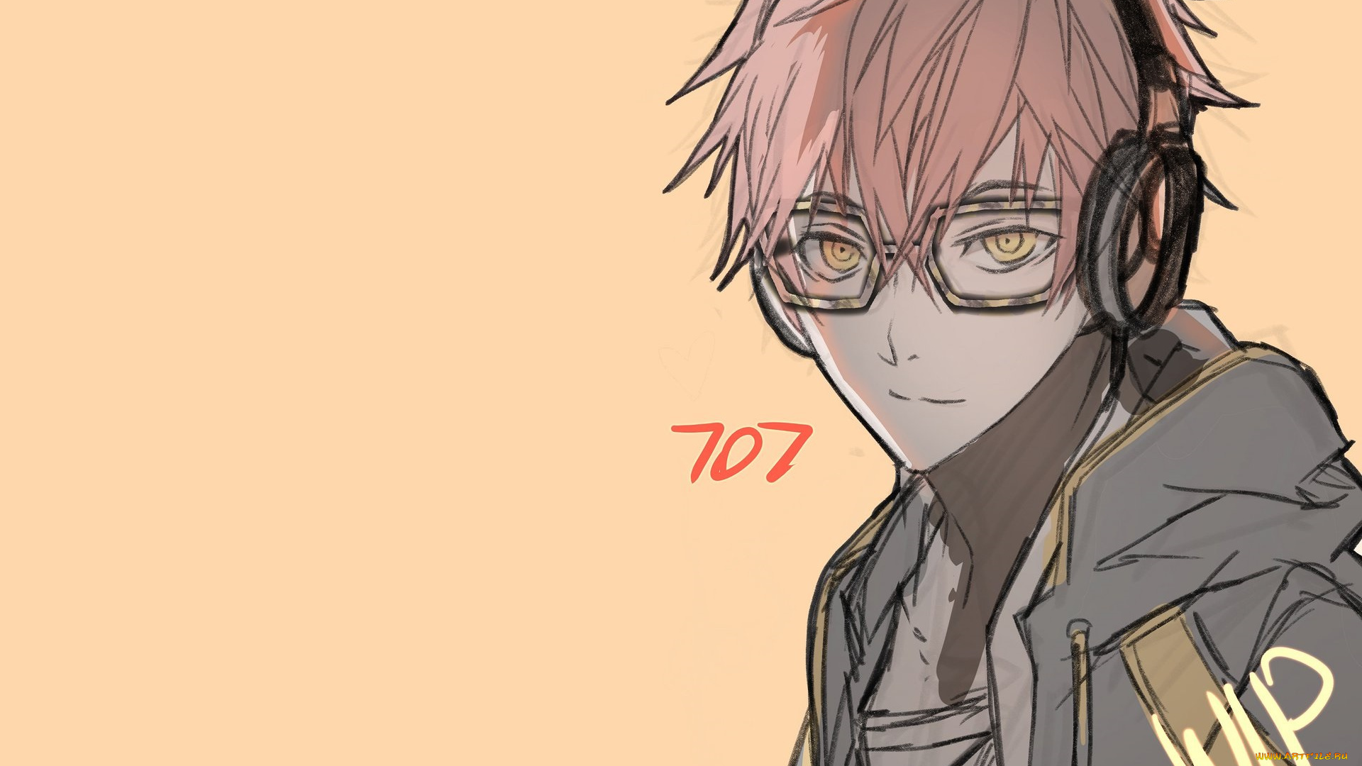 аниме, mystic, messenger, парень