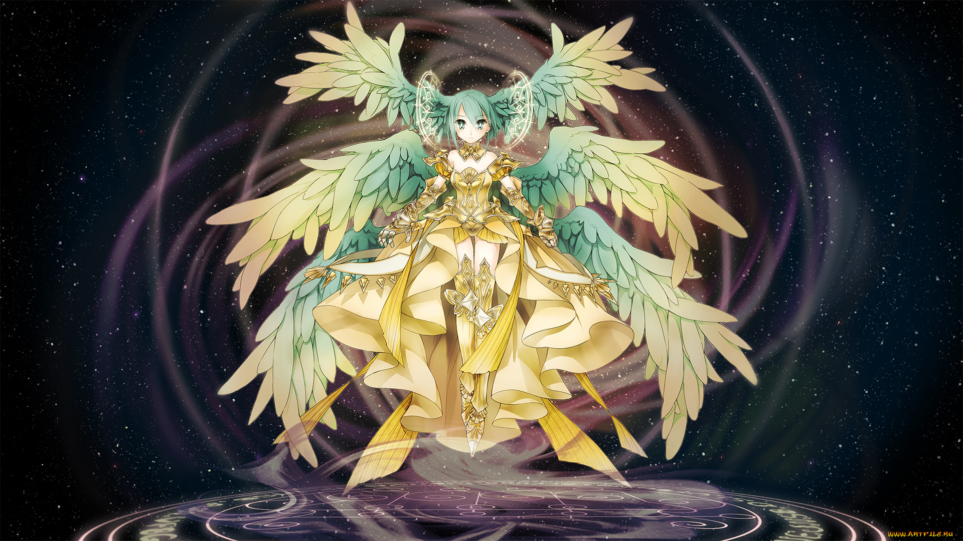 аниме, vocaloid, hatsune, miku