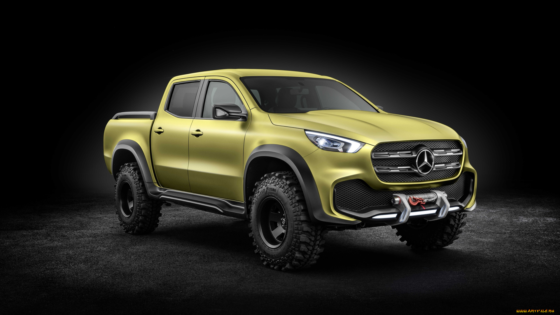 автомобили, mercedes-benz, x-class, powerful, concept, 2016г, adventurer