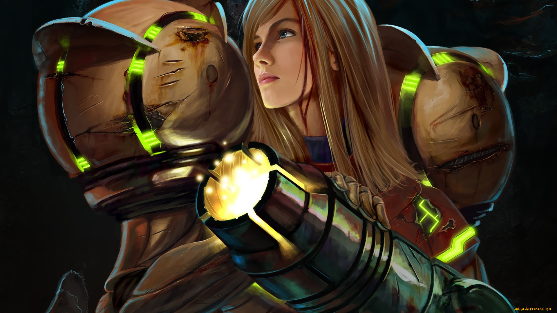 фэнтези, девушки, механика, фентези, девушка, арт