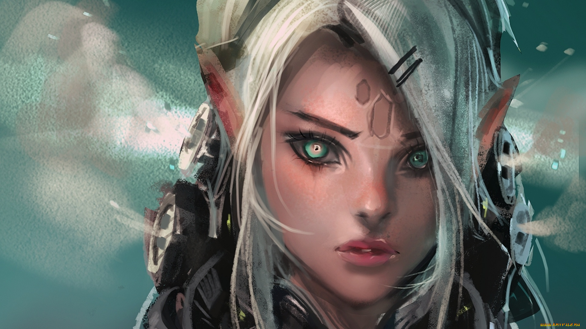 фэнтези, эльфы, взгляд