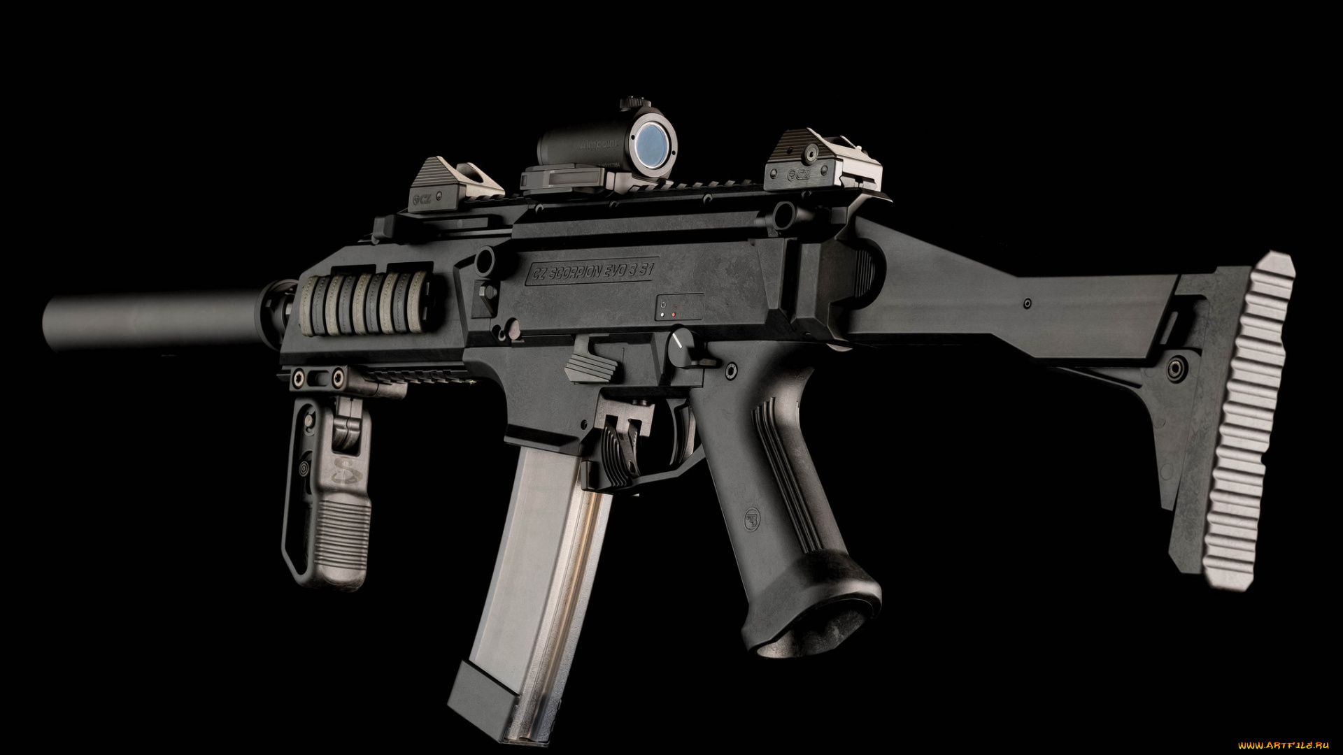 оружие, автоматы, ствол