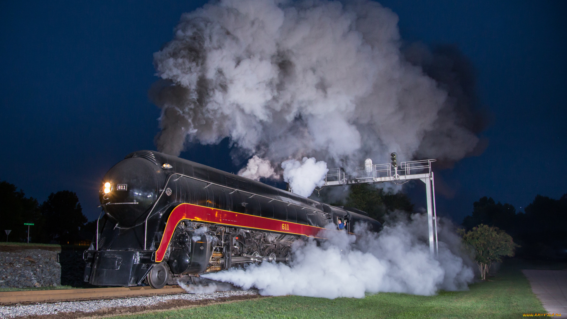 техника, паровозы, состав, локомотив, рельсы