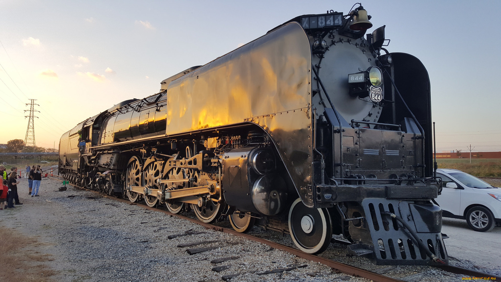 техника, паровозы, состав, локомотив, рельсы