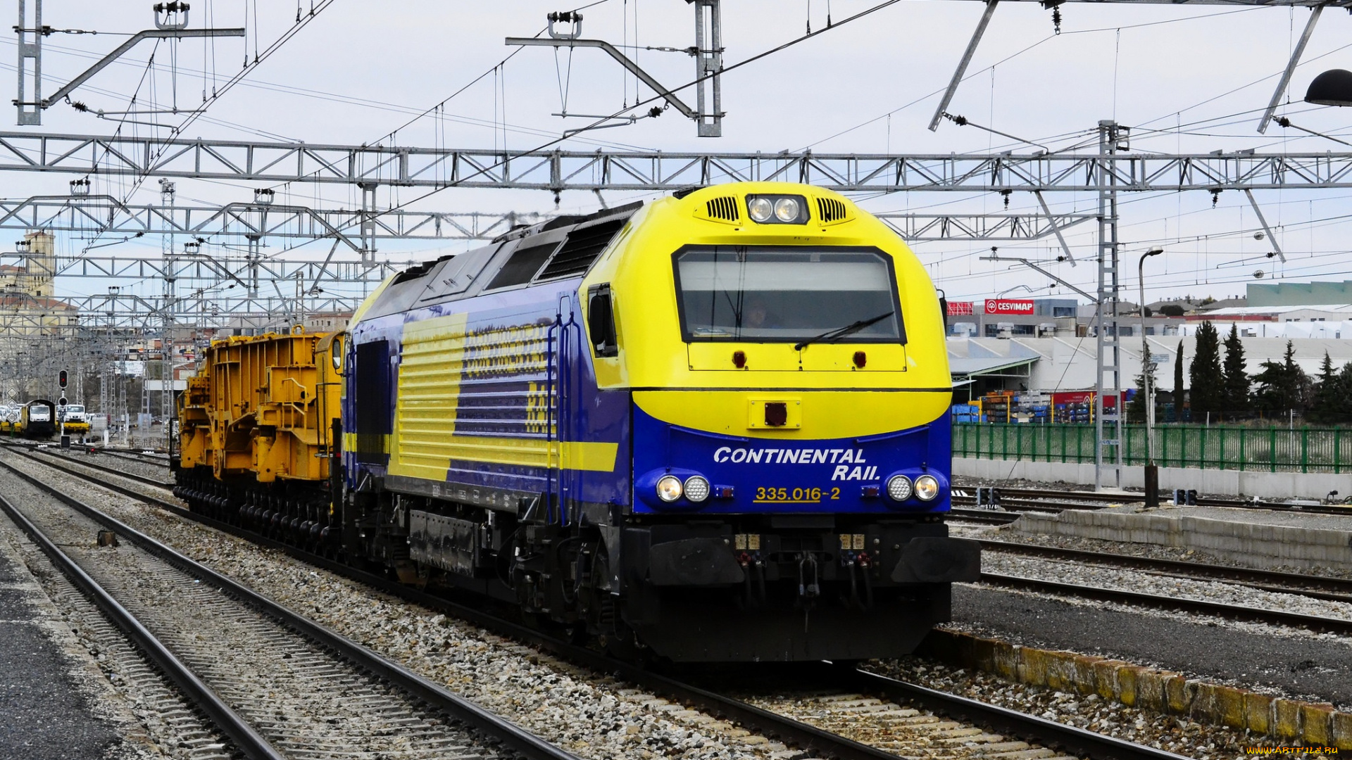 техника, поезда, рельсы, локомотив, состав