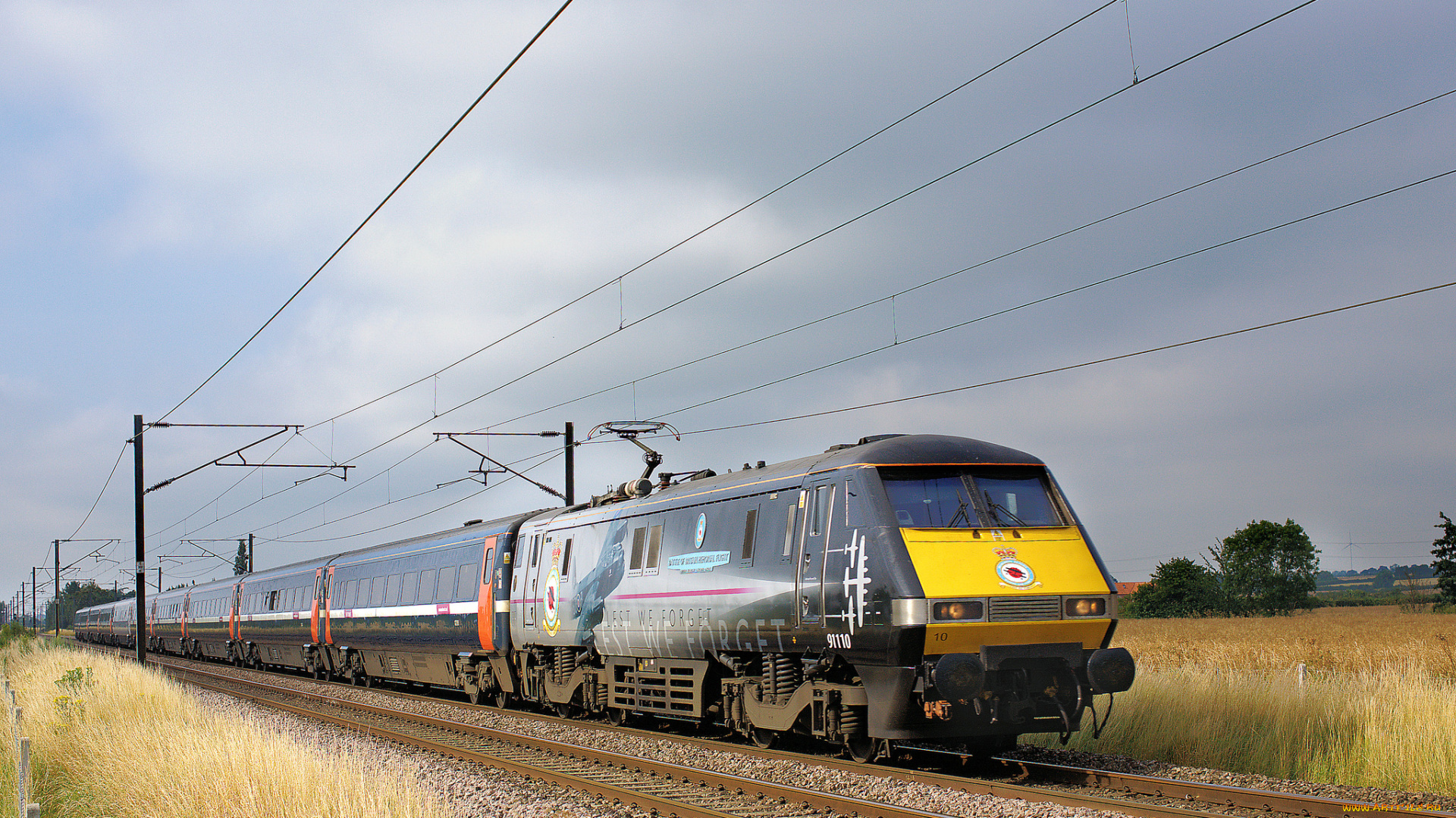 техника, поезда, рельсы, локомотив, состав