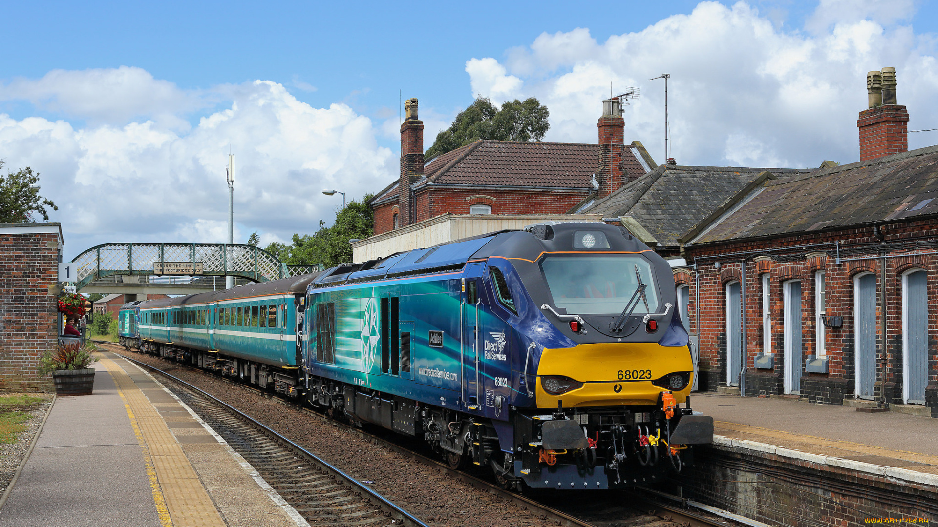 техника, поезда, рельсы, локомотив, состав