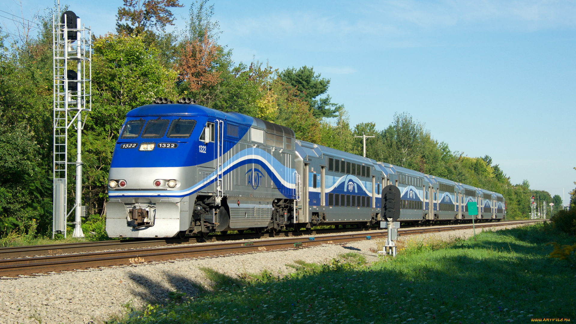 техника, поезда, рельсы, локомотив, состав