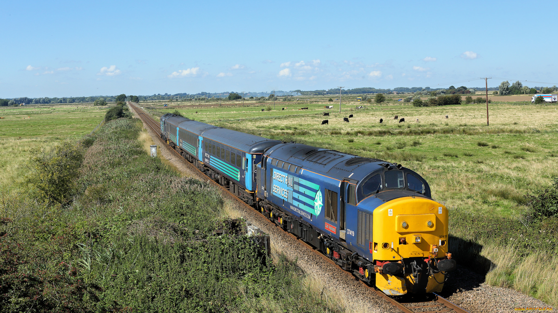 техника, поезда, состав, локомотив, рельсы