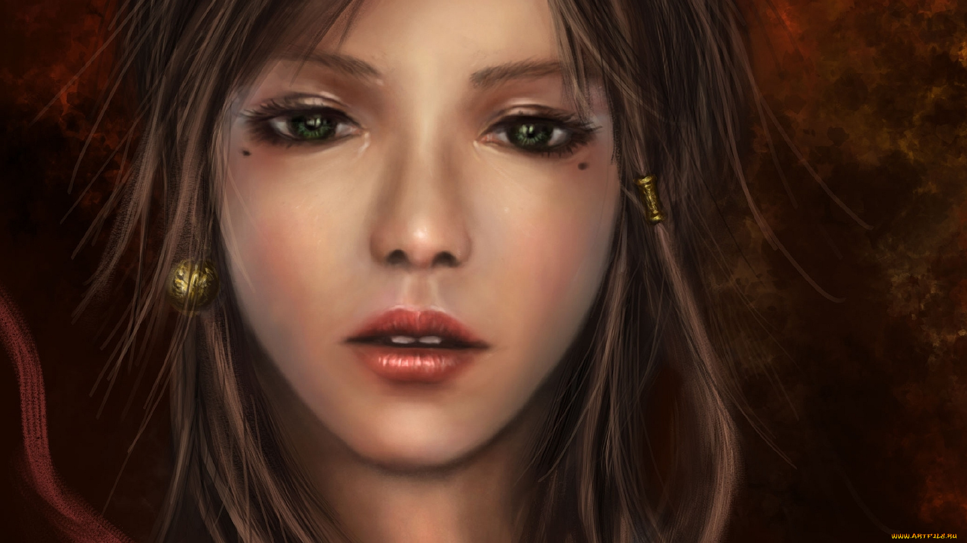 фэнтези, девушки, лицо, глаза