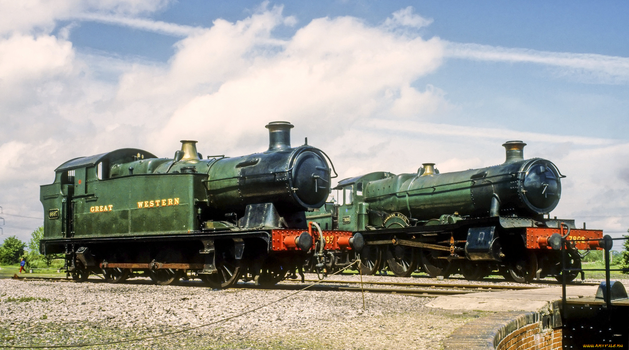 техника, паровозы, рельсы, локомотив, состав