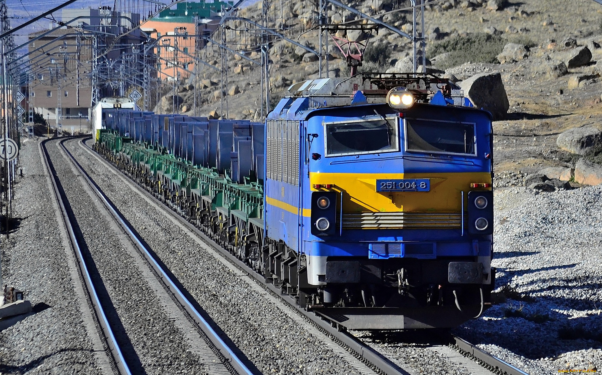 техника, поезда, рельсы, локомотив, состав