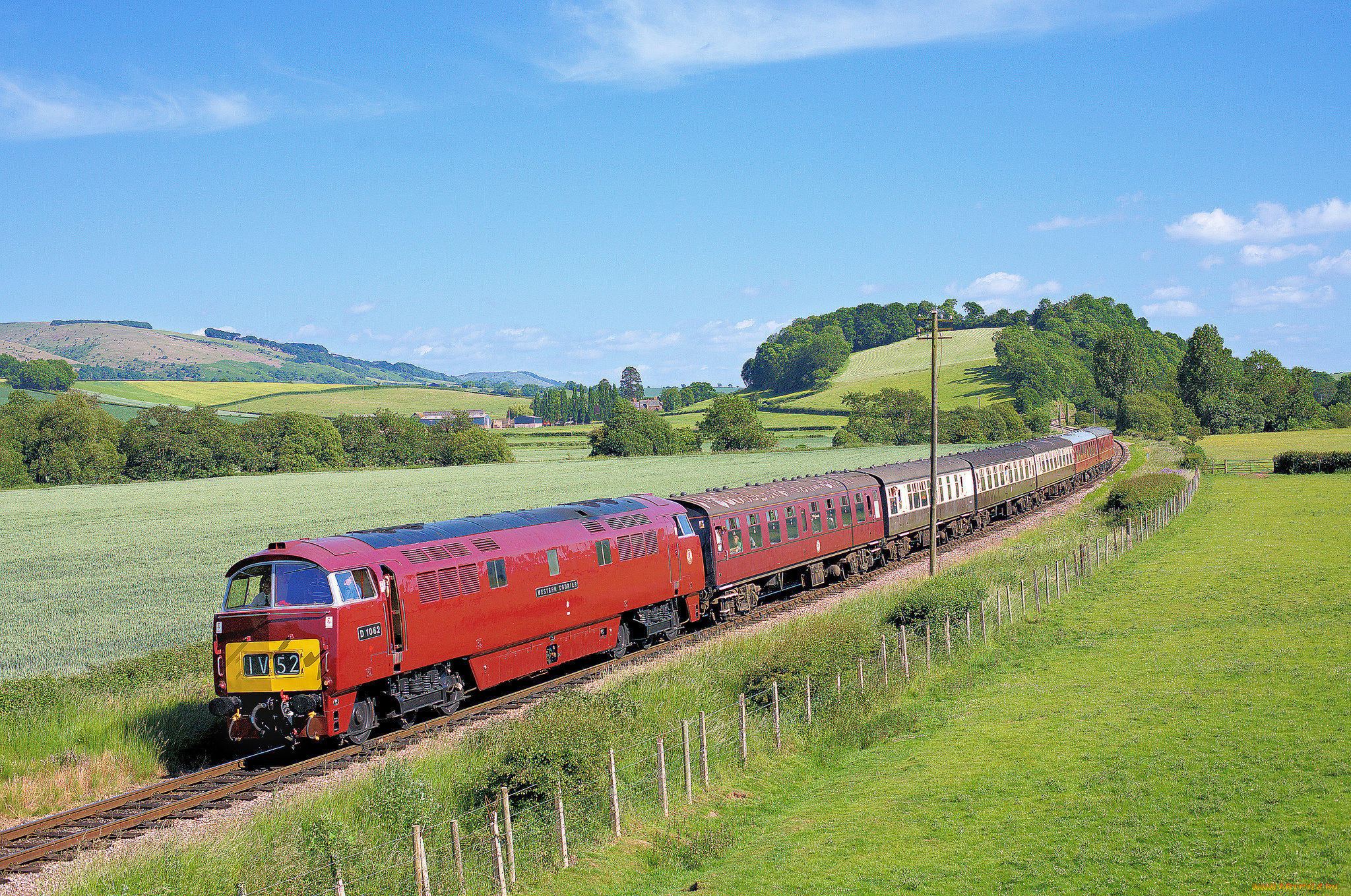 техника, поезда, рельсы, локомотив, состав