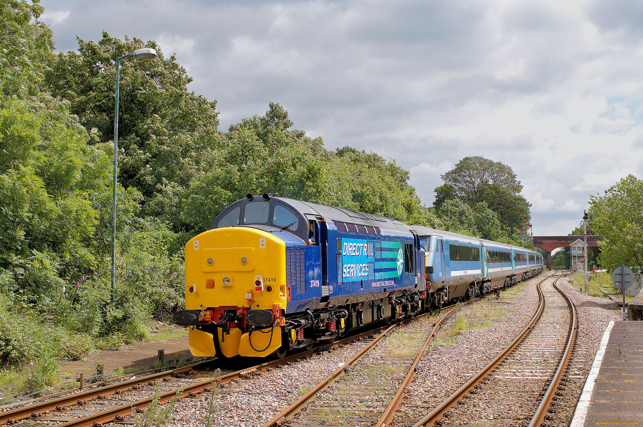 техника, поезда, рельсы, локомотив, состав