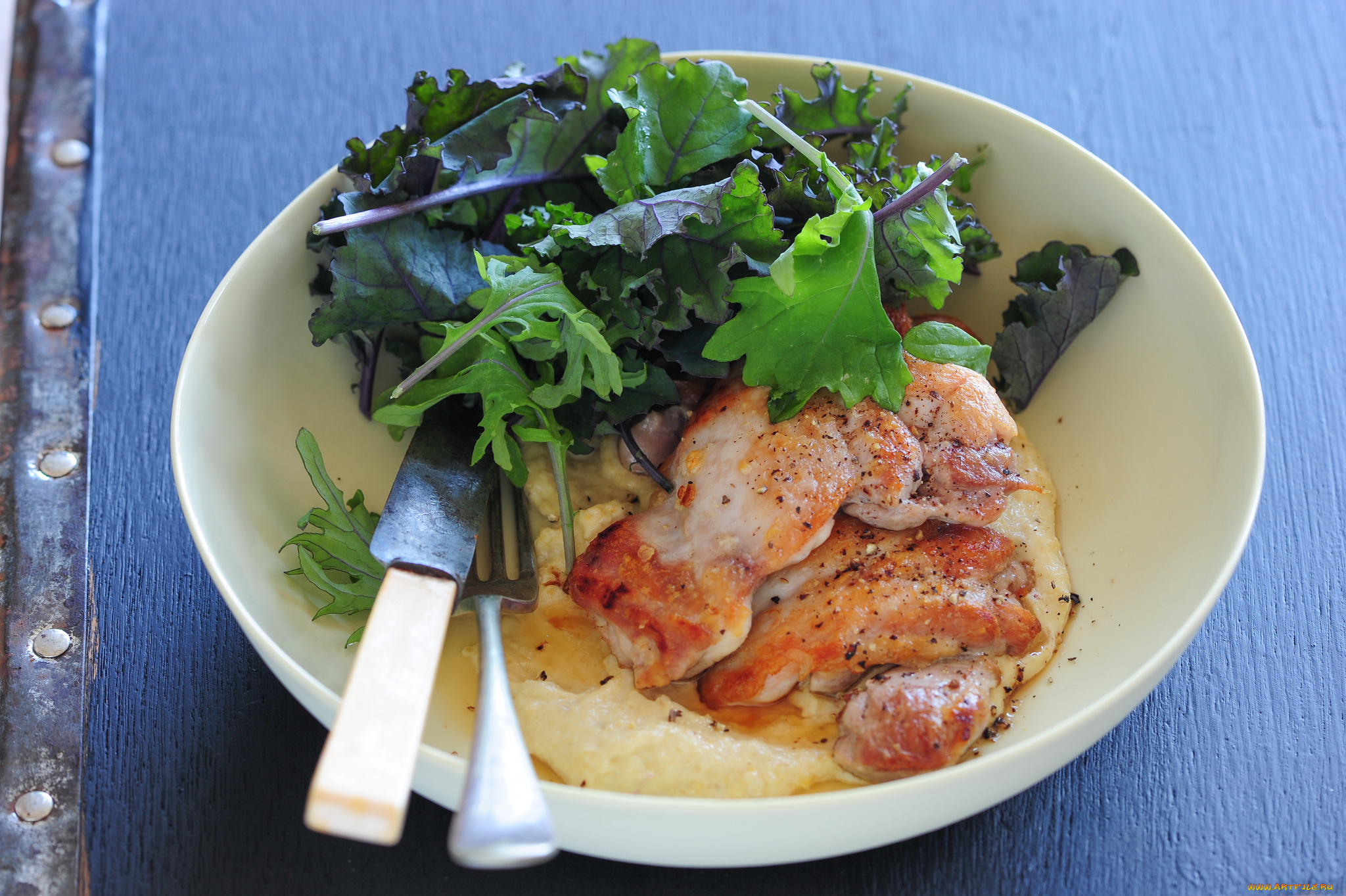 еда, мясные, блюда, мясо, гарнир