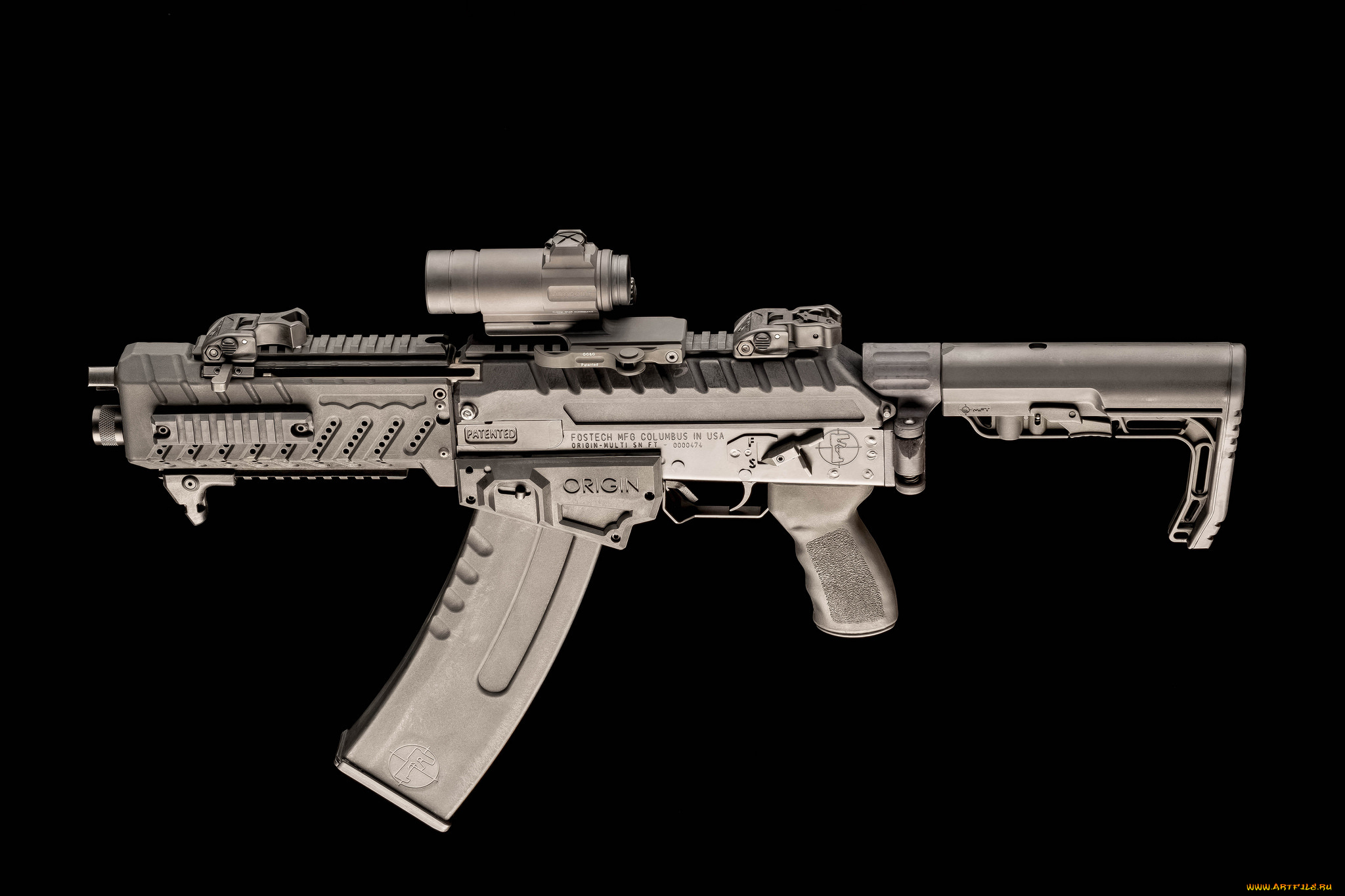 оружие, автоматы, ствол