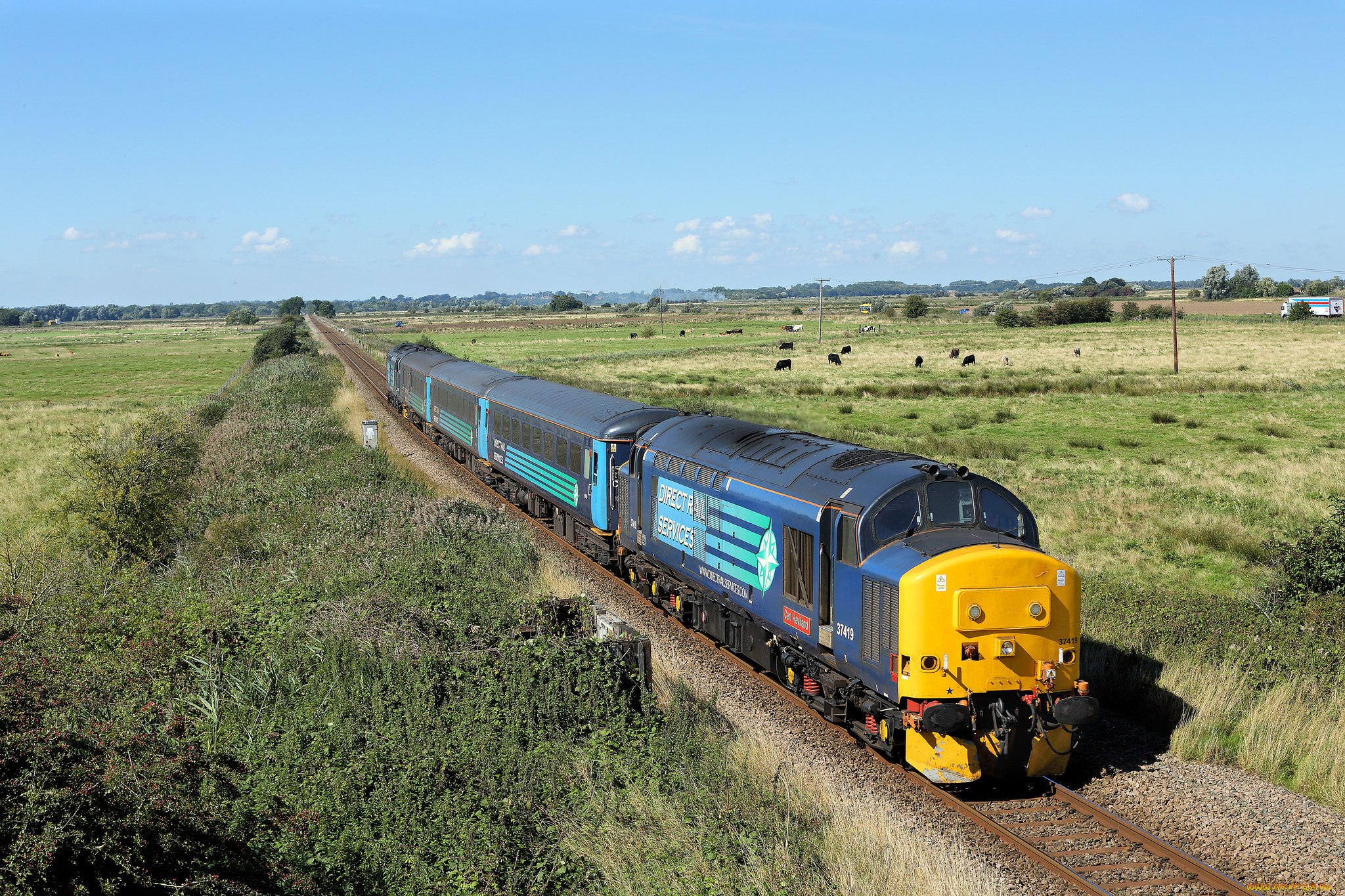 техника, поезда, состав, локомотив, рельсы