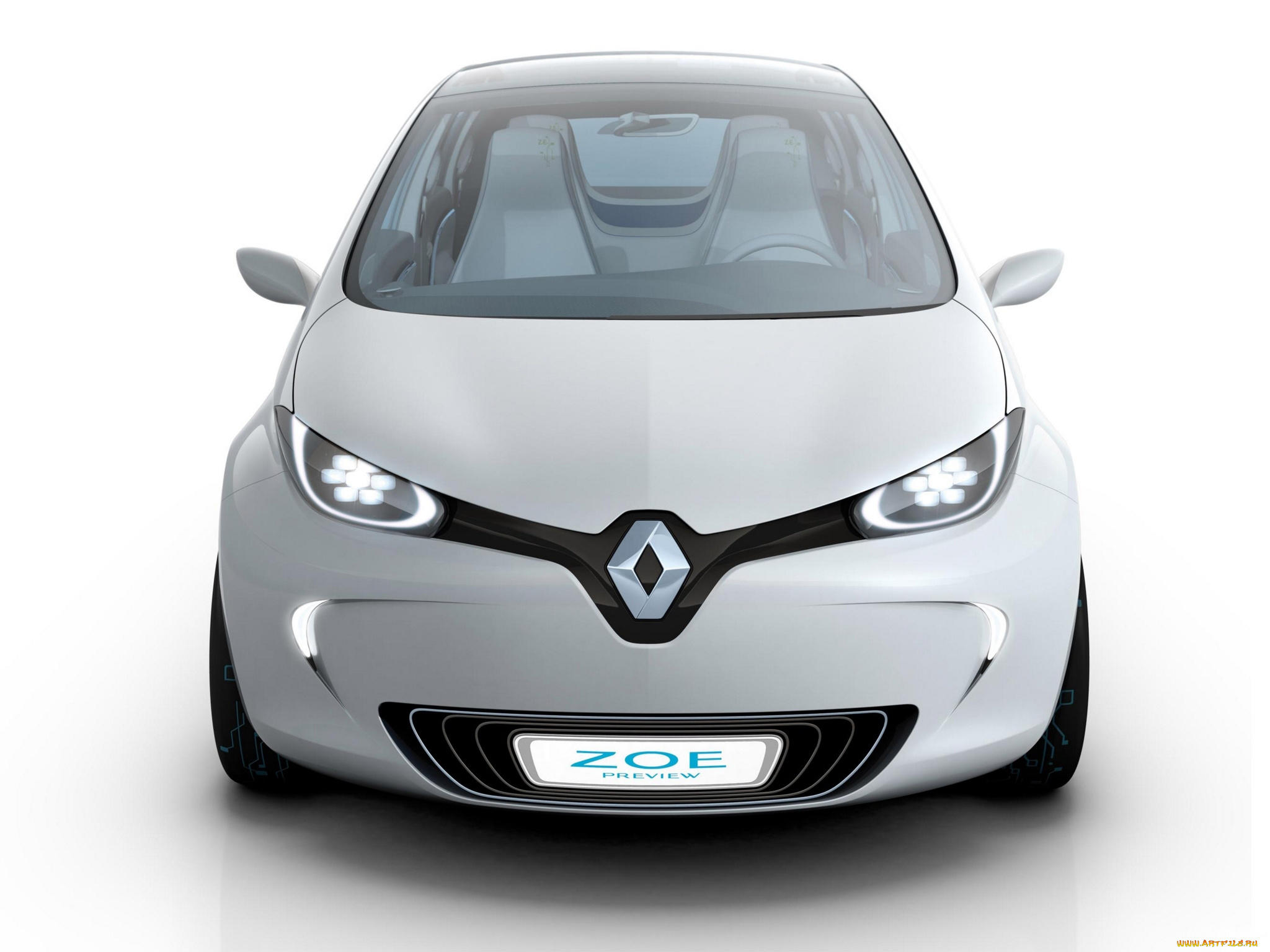 renault, zoe, preview, concept, 2010, автомобили, renault, zoe, preview, concept, 2010