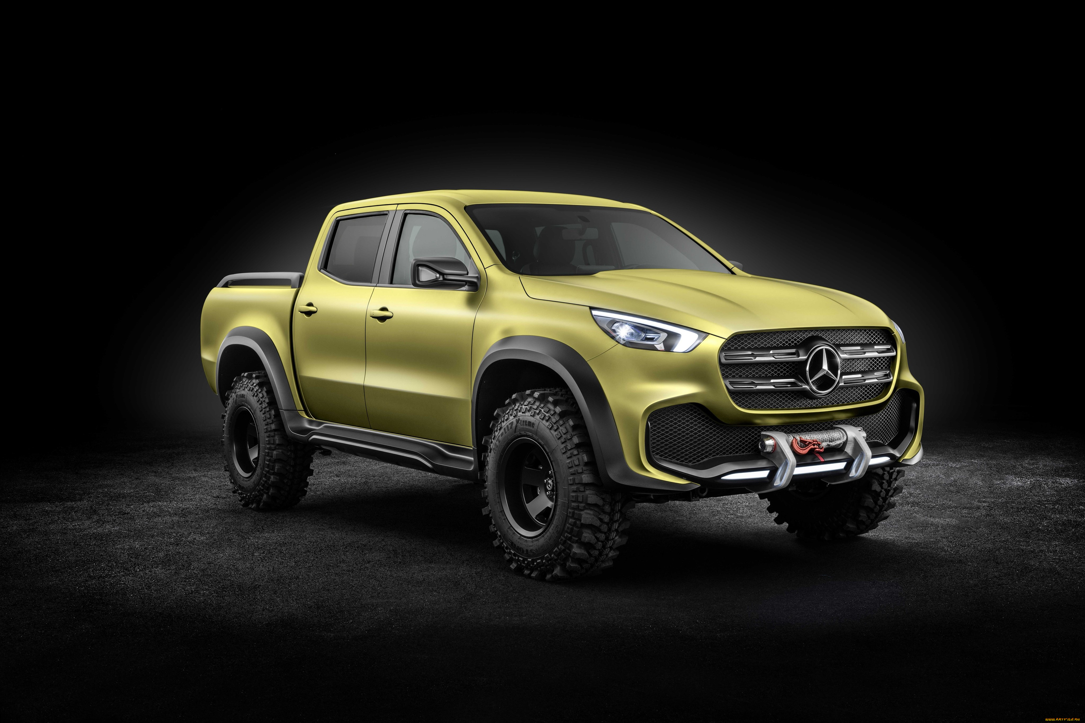 автомобили, mercedes-benz, x-class, powerful, concept, 2016г, adventurer