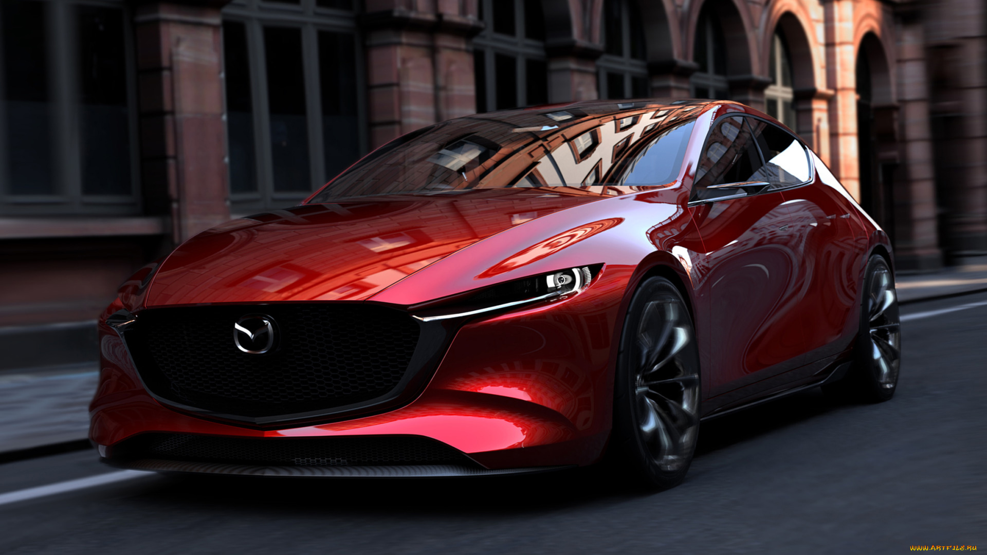 mazda, kai, concept, 2017, автомобили, mazda, kai, concept, 2017