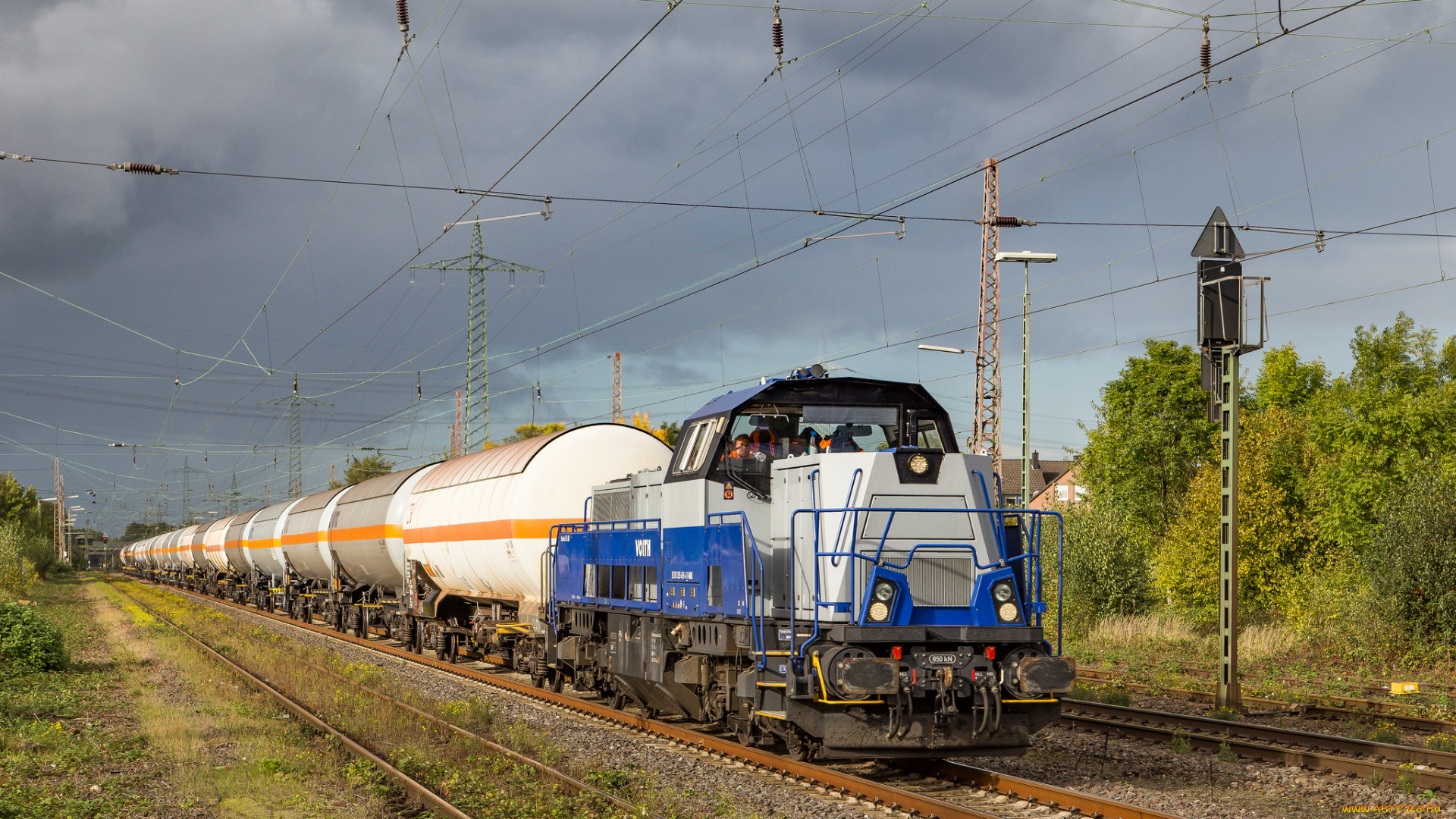 техника, поезда, состав, локомотив