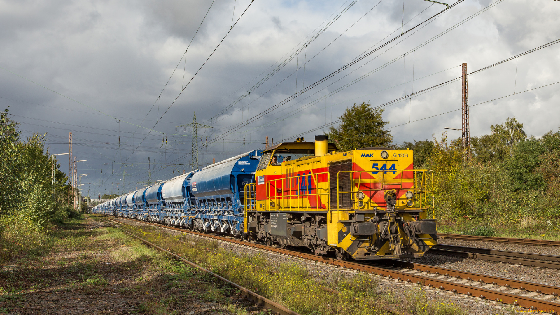 техника, поезда, состав, локомотив