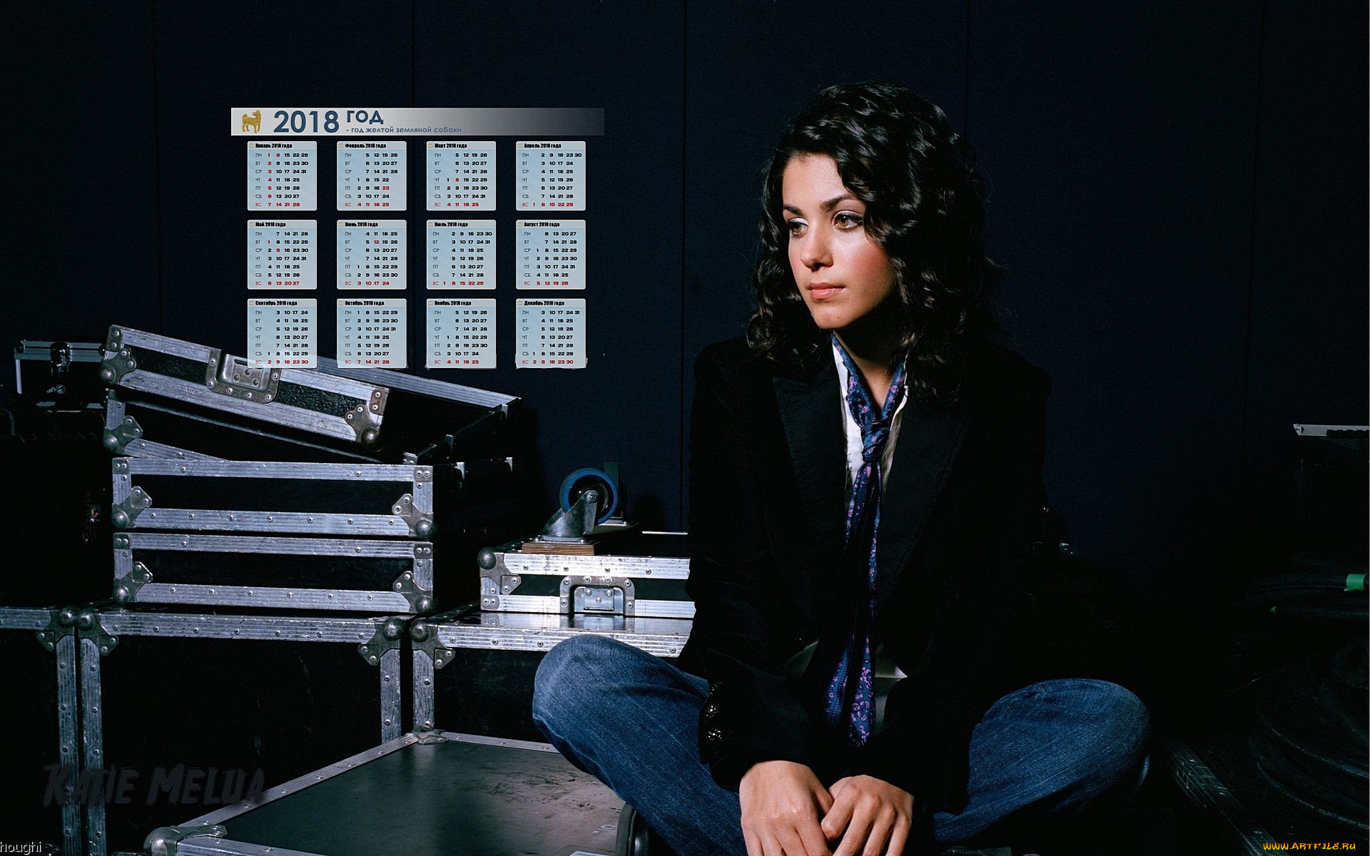 календари, девушки, модель, стол, макияж