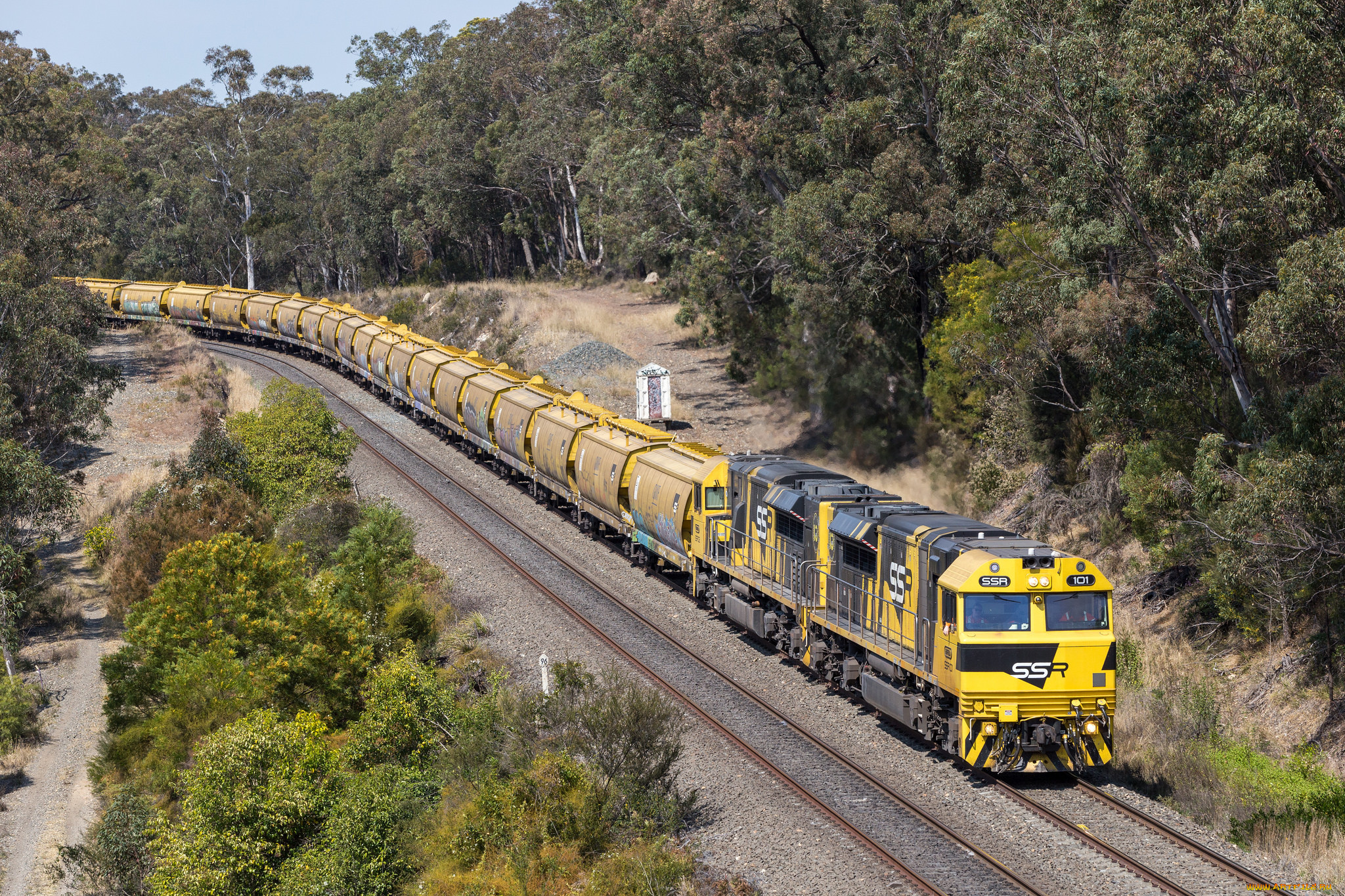 техника, поезда, локомотив, состав