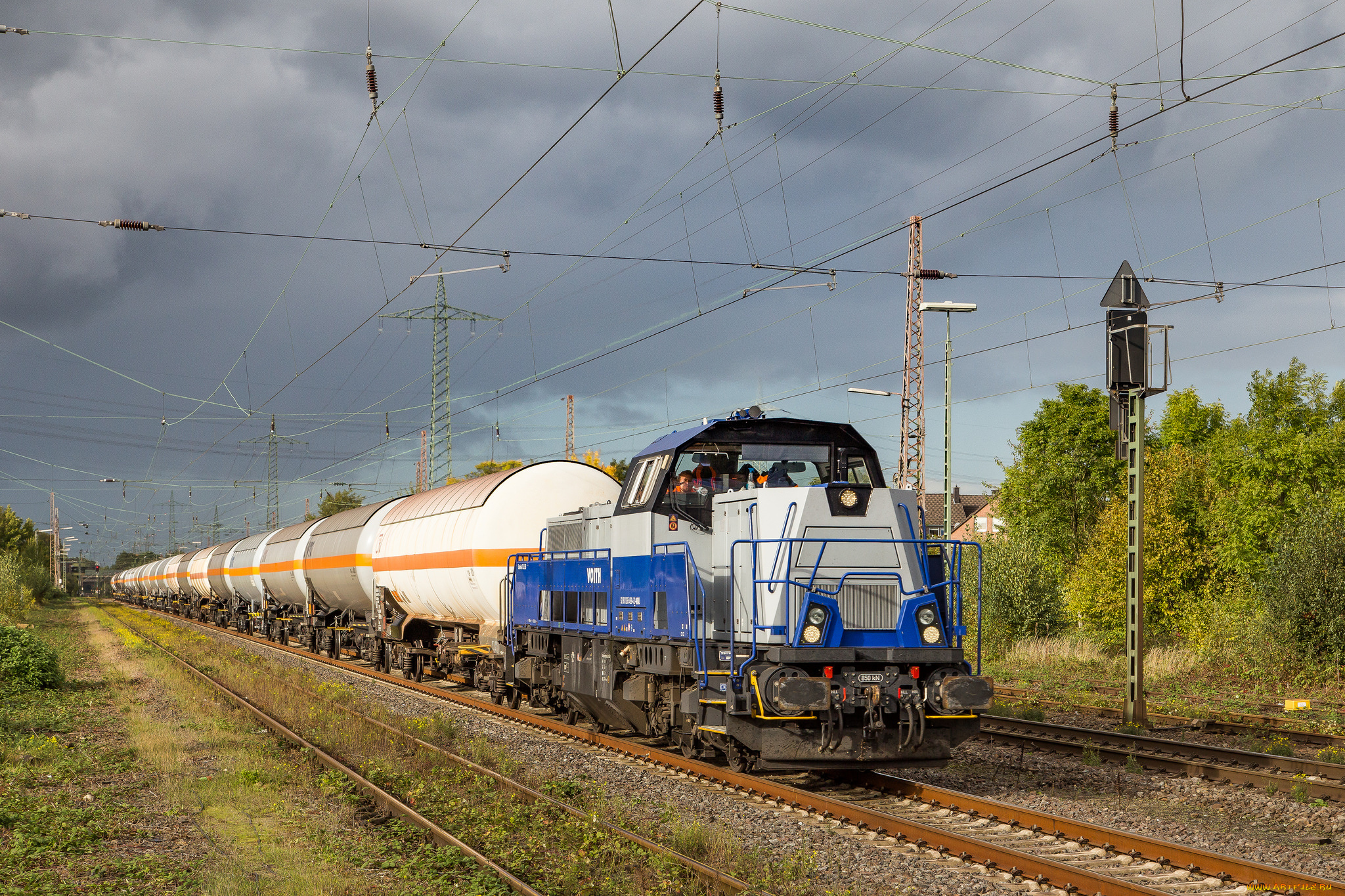 техника, поезда, состав, локомотив