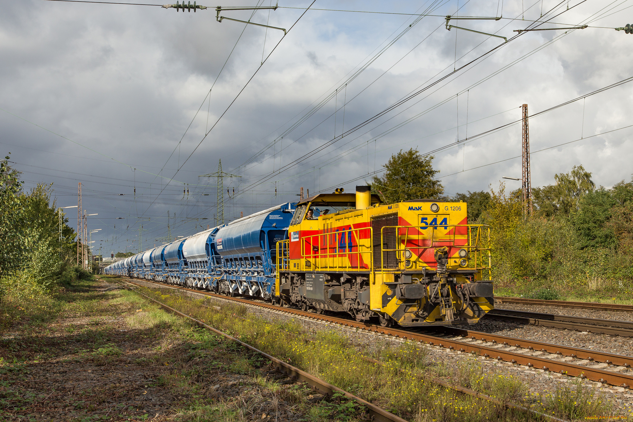 техника, поезда, состав, локомотив