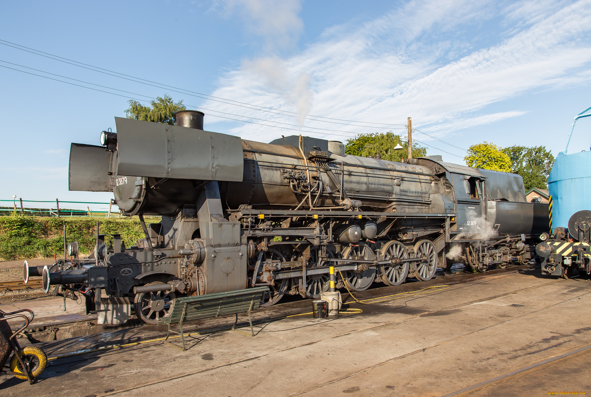 техника, паровозы, состав, локомотив