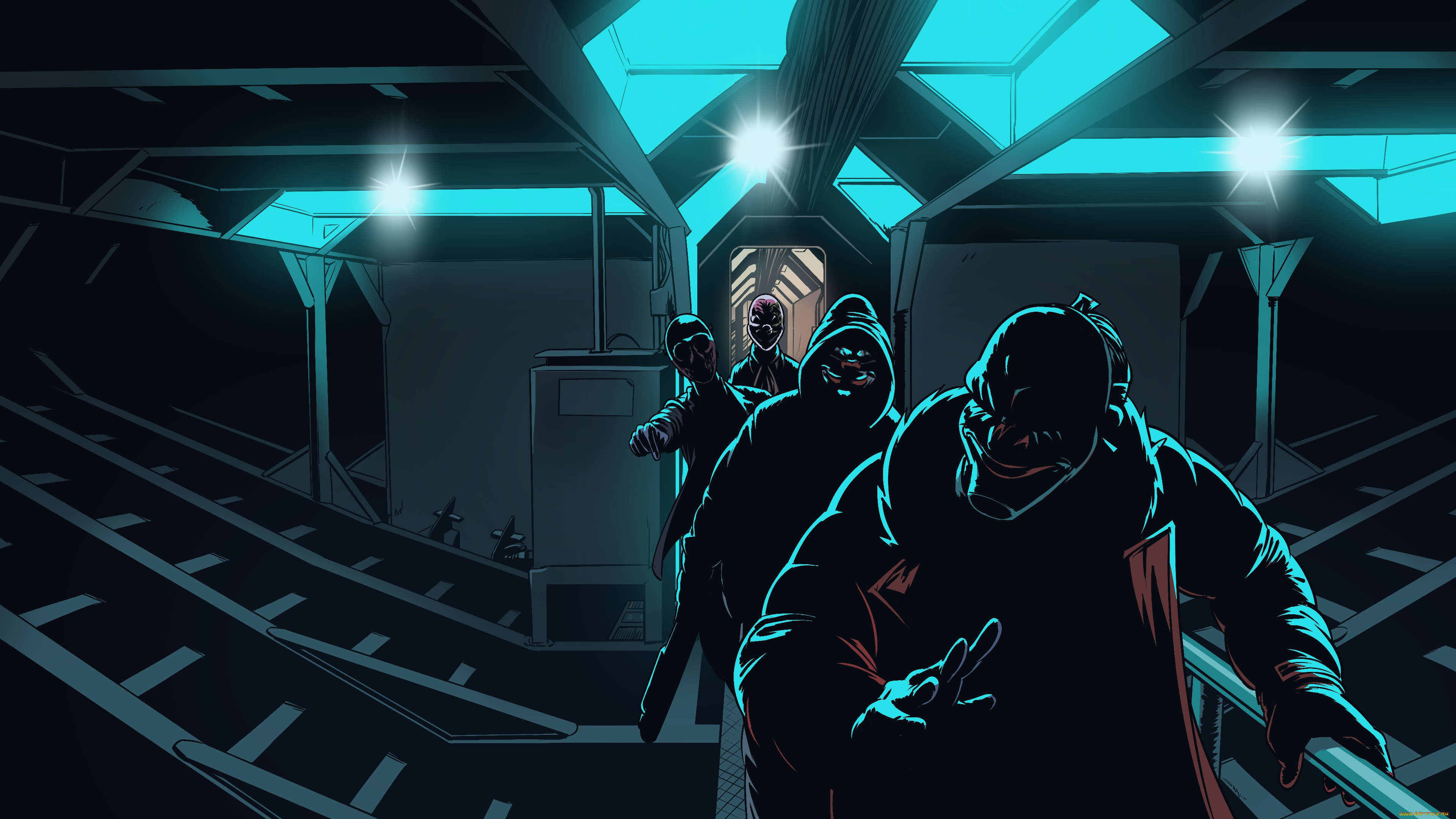 видео, игры, payday, 2, payday, 2