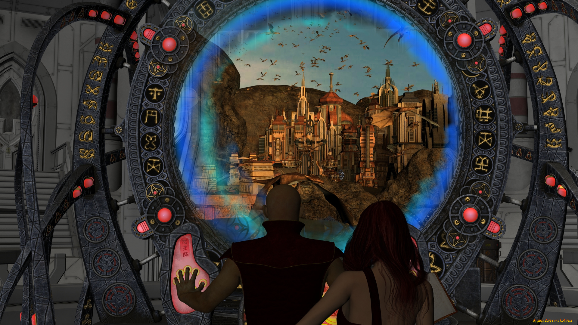 3д, графика, фантазия, , fantasy, дракон