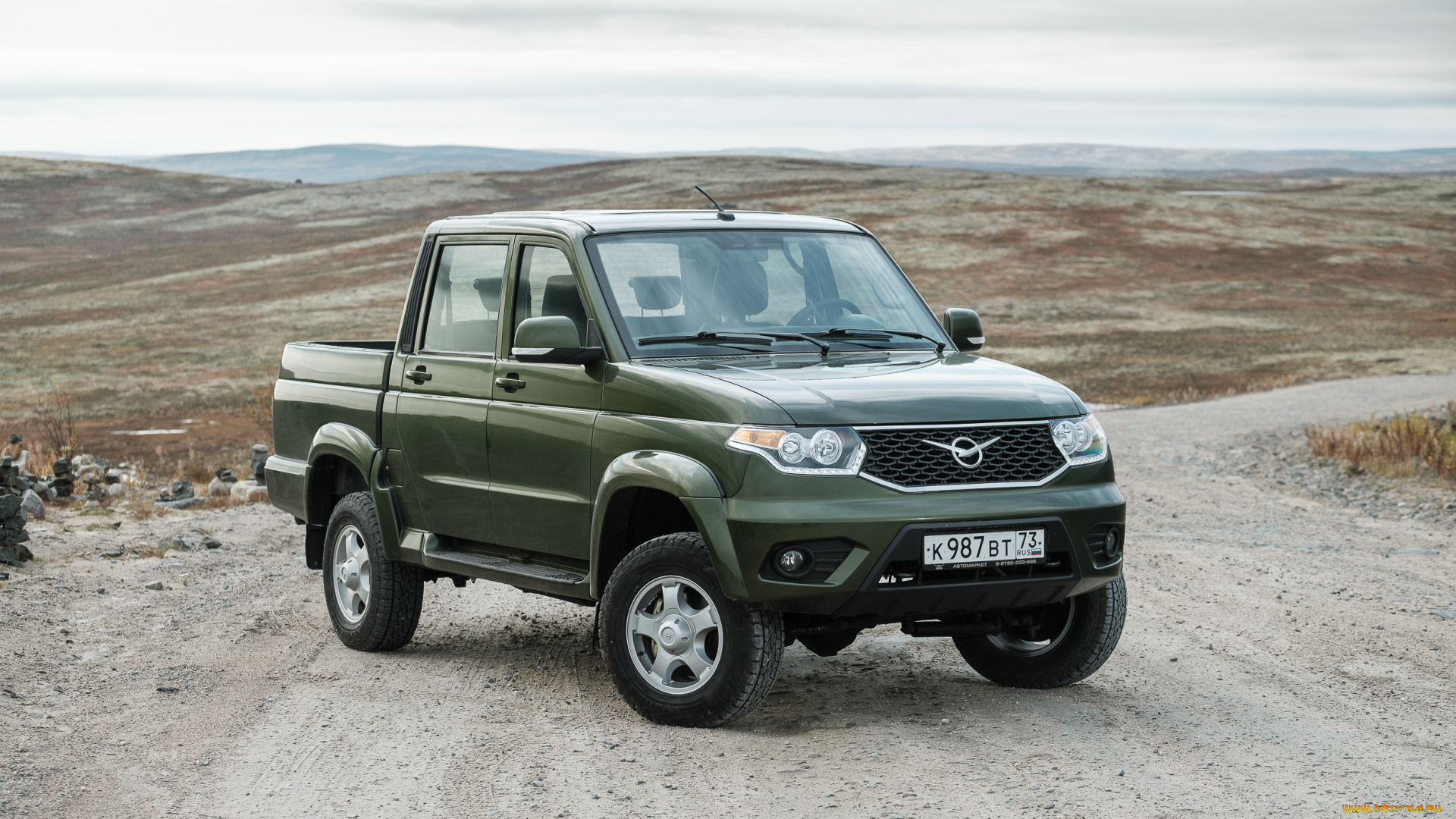 автомобили, уаз, uaz, внедорожник, 2018, уаз, патриот, пикап