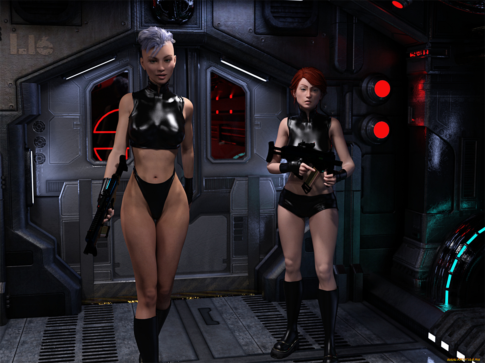 3д, графика, фантазия, , fantasy, фон, взгляд, девушки