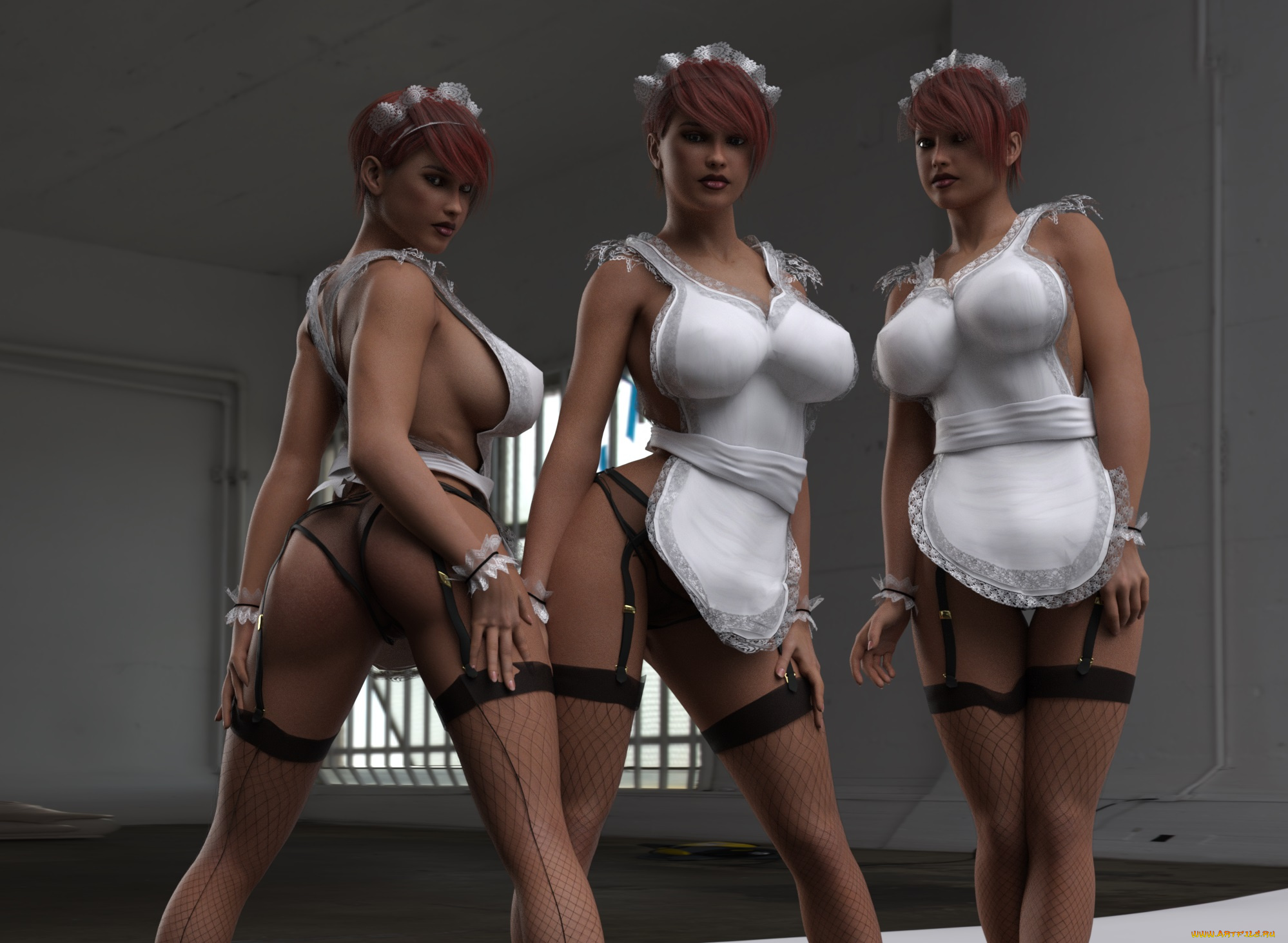 3д, графика, люди, , people, фон, девушки, взгляд