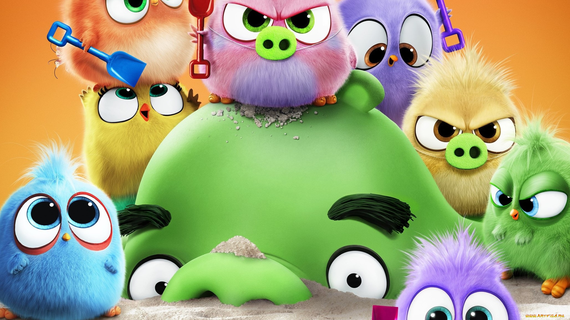 мультфильмы, the, angry, birds, movie, 2, the, angry, birds, movie, 2