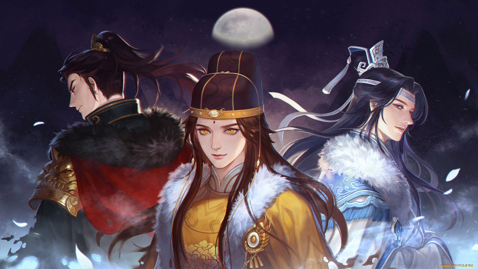 аниме, mo, dao, zu, shi, e, untamed, неукротимый, повелитель, чэньцин, мосян, тунсю, mo, dao, zu, shi, магистр, дьявольского, культа