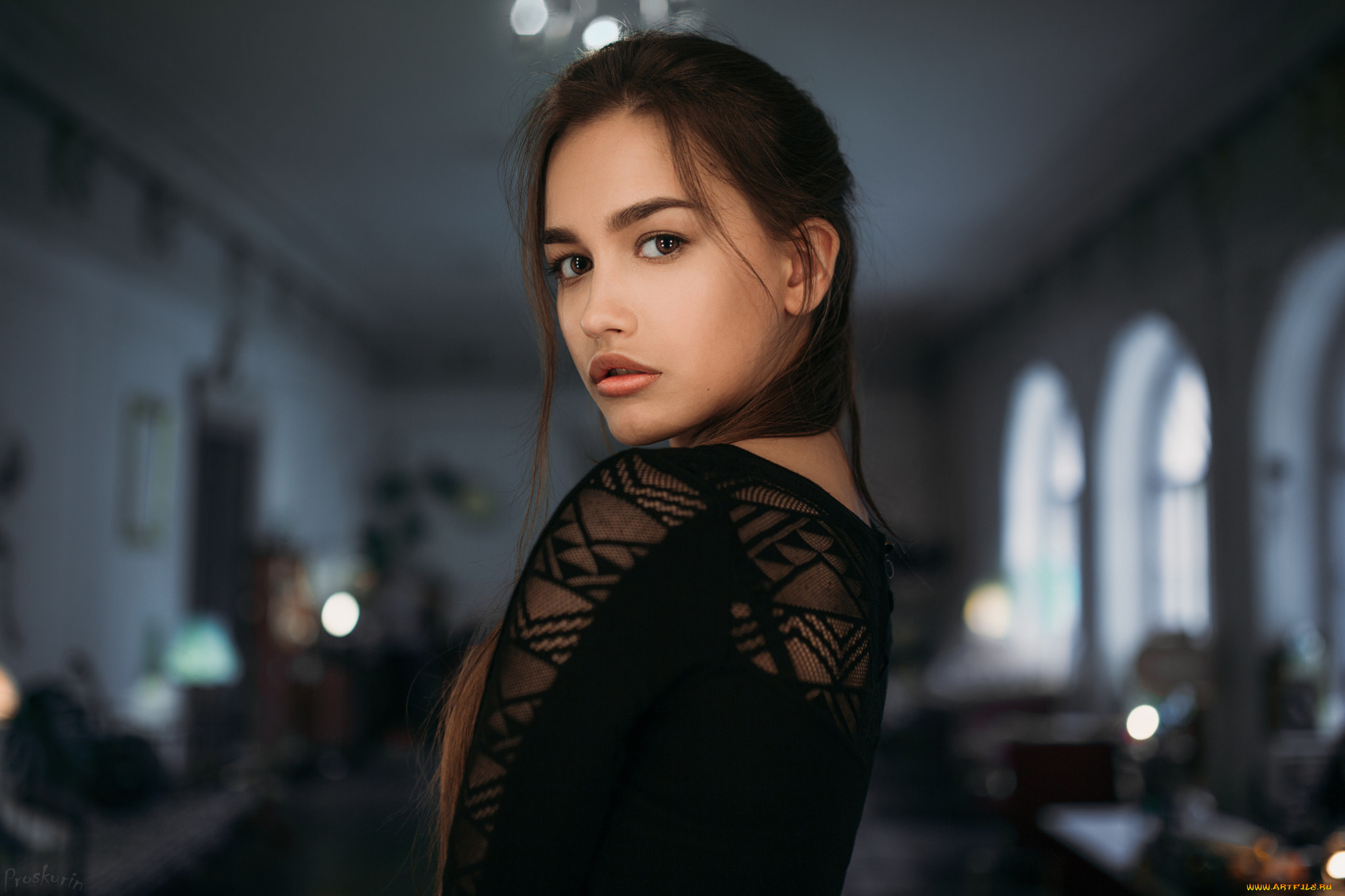 девушки, anastasia, lis, anastasia, lis, портрет, лицо, глубина, резкости, иван, проскурин