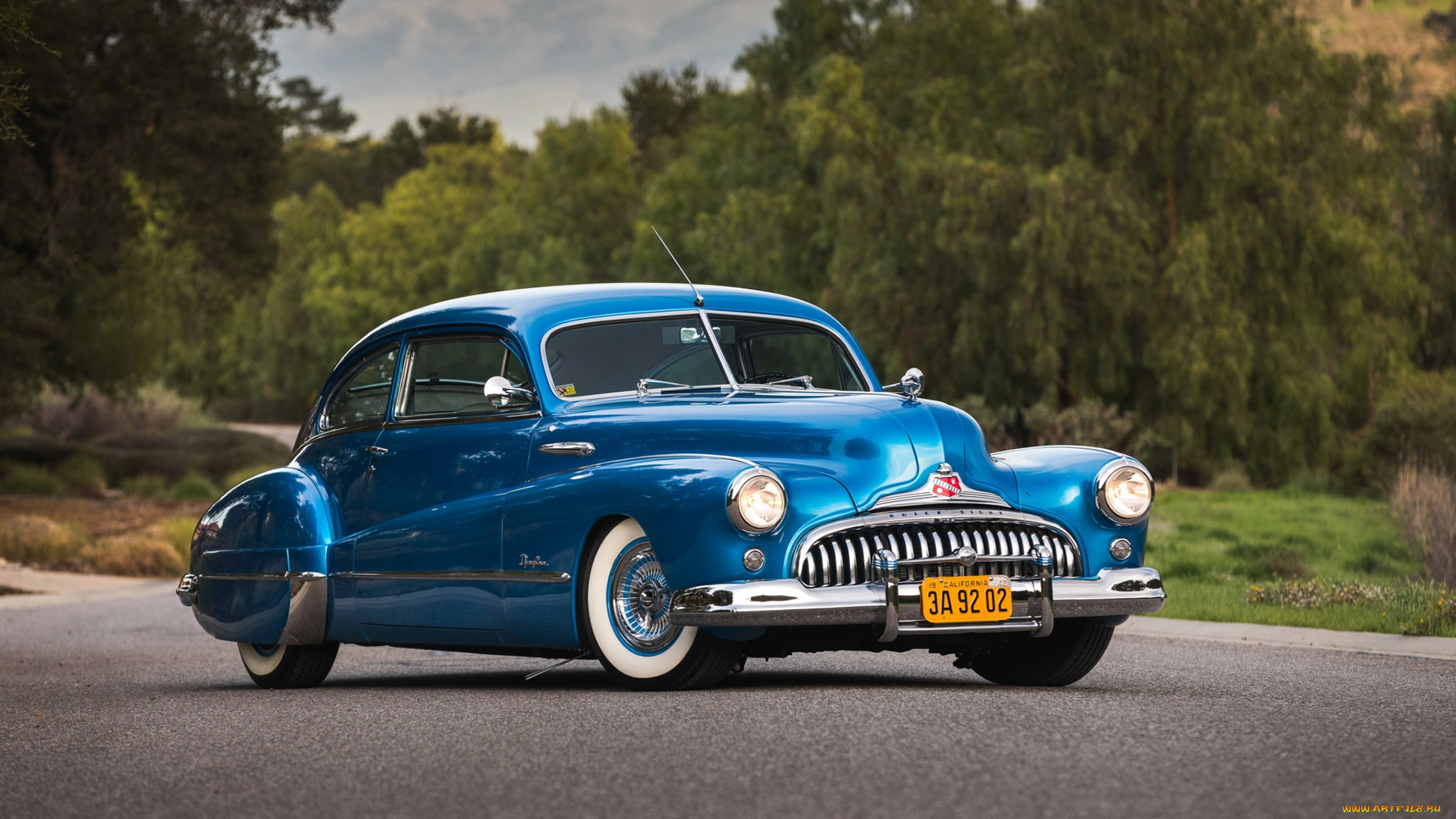 автомобили, buick, 1948, roadmaster, sedanette
