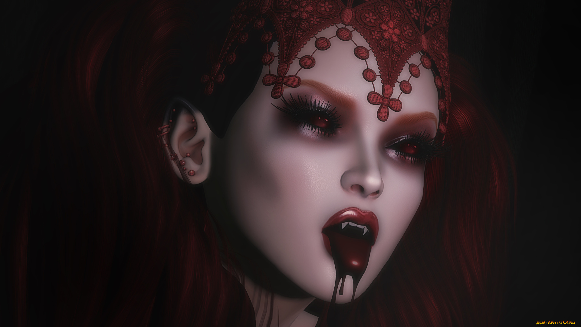 3д, графика, портрет, , portraits, девушка