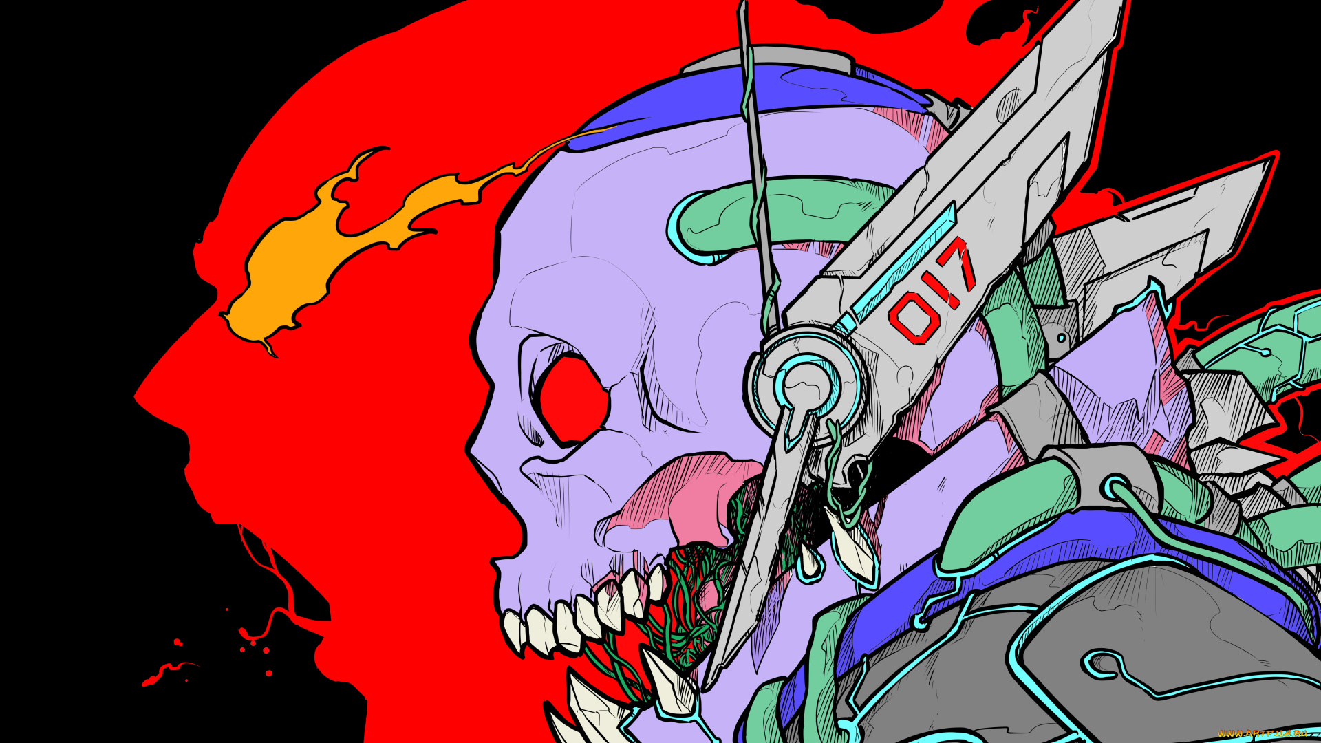 фэнтези, нежить, скелет