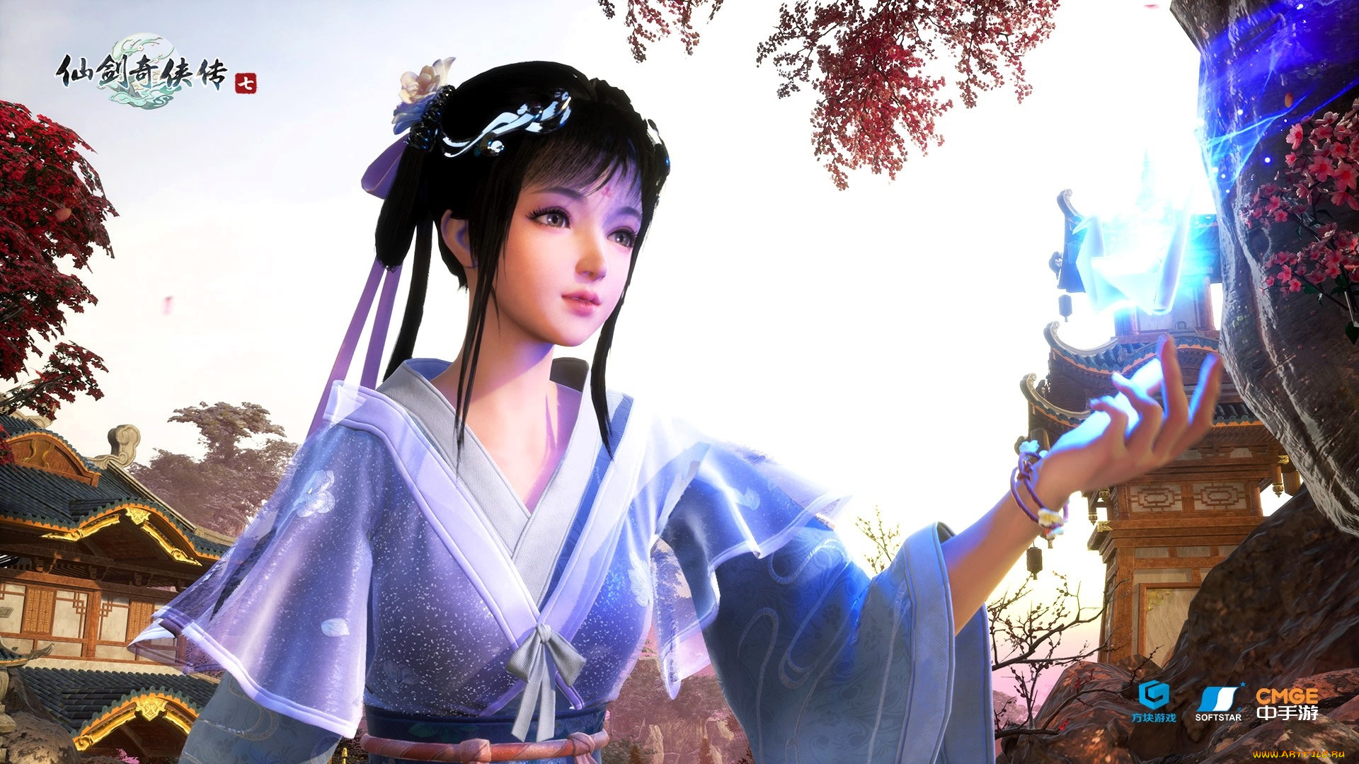 sword, and, fairy, 7, видео, игры, ---другое, девушка, магия, двор